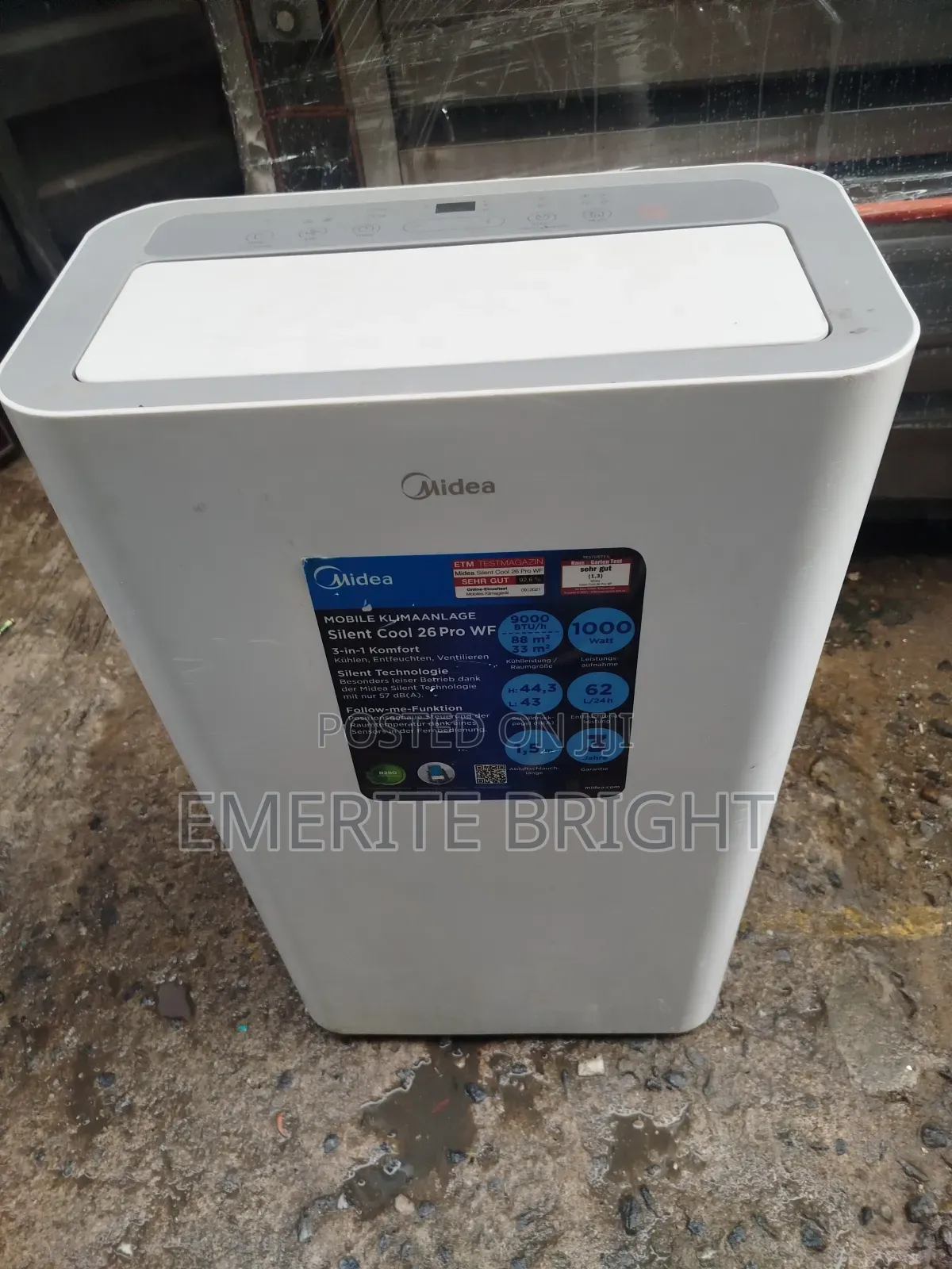 Midea Mobile Ac 1.5 Hp Wit Gadd