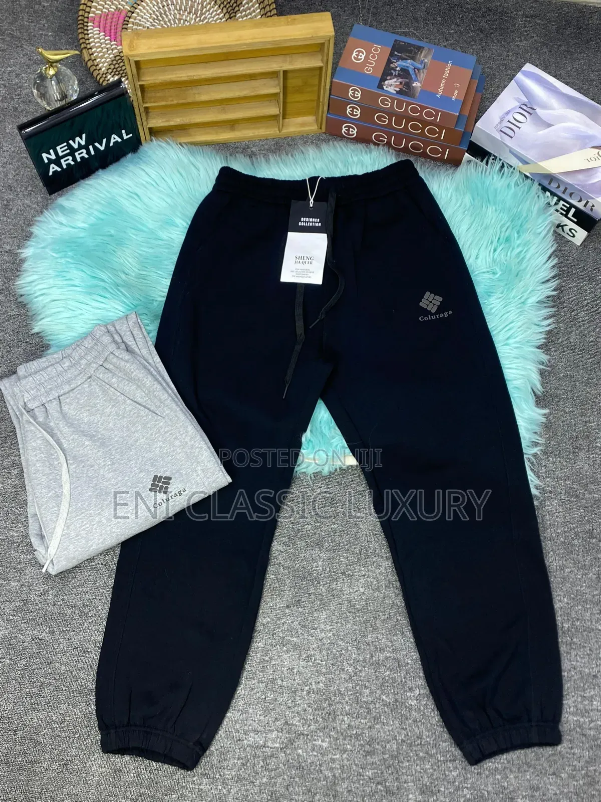 Pure Quality Luxury Men's Cargo Joggers Well Branded