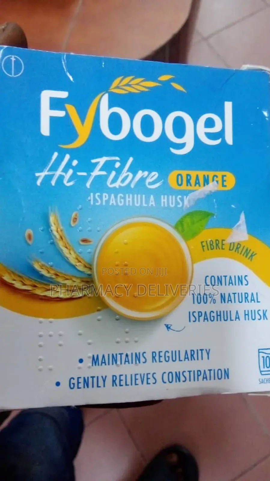 Fybogel Hi-fibre Orange – Natural Relief For Constipation Digestion