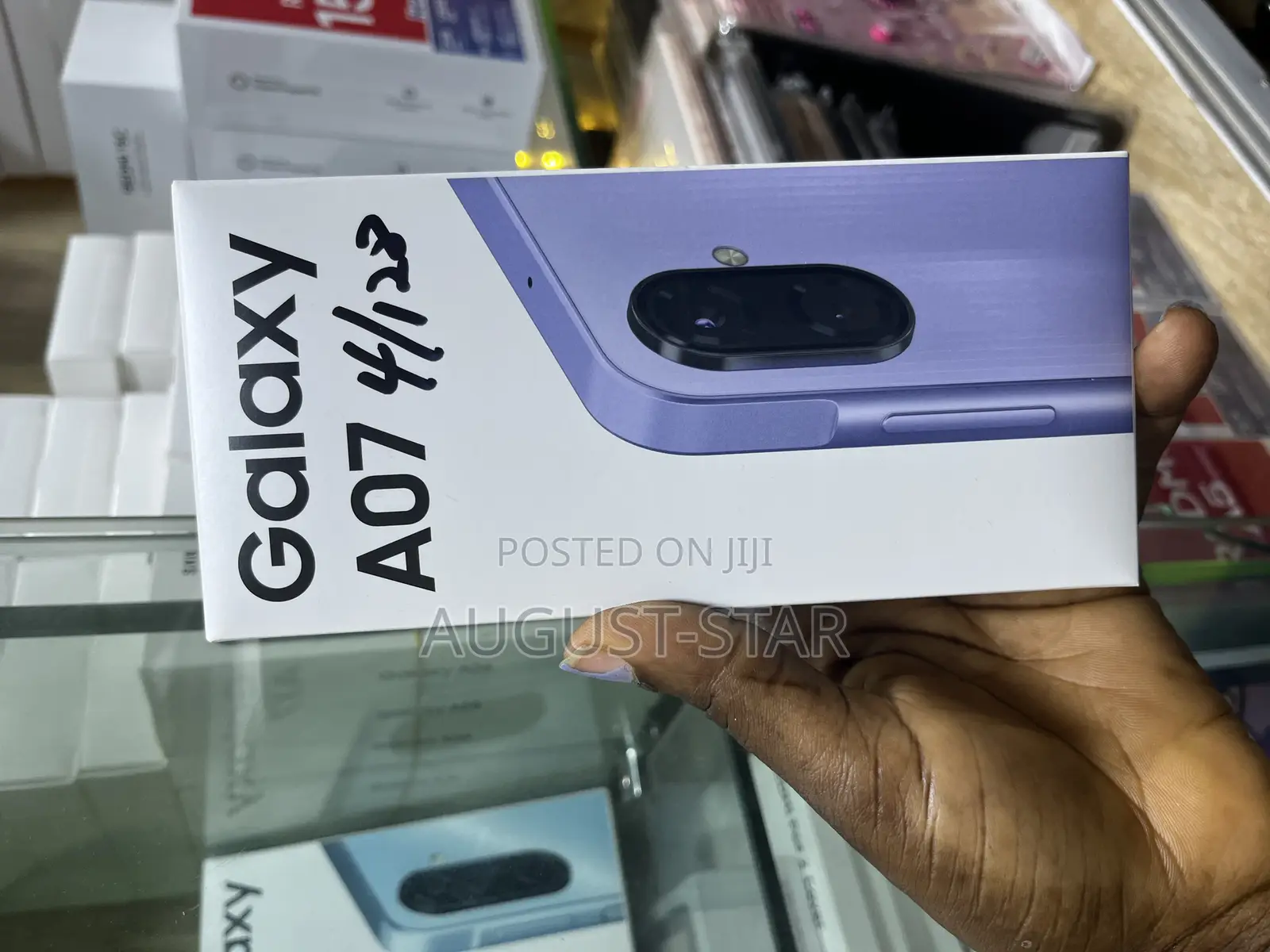 New Samsung Galaxy A07 4G 128 GB Purple