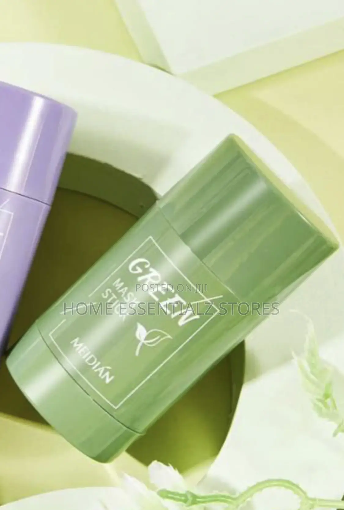 Eggplant and Green Mask Stick Set