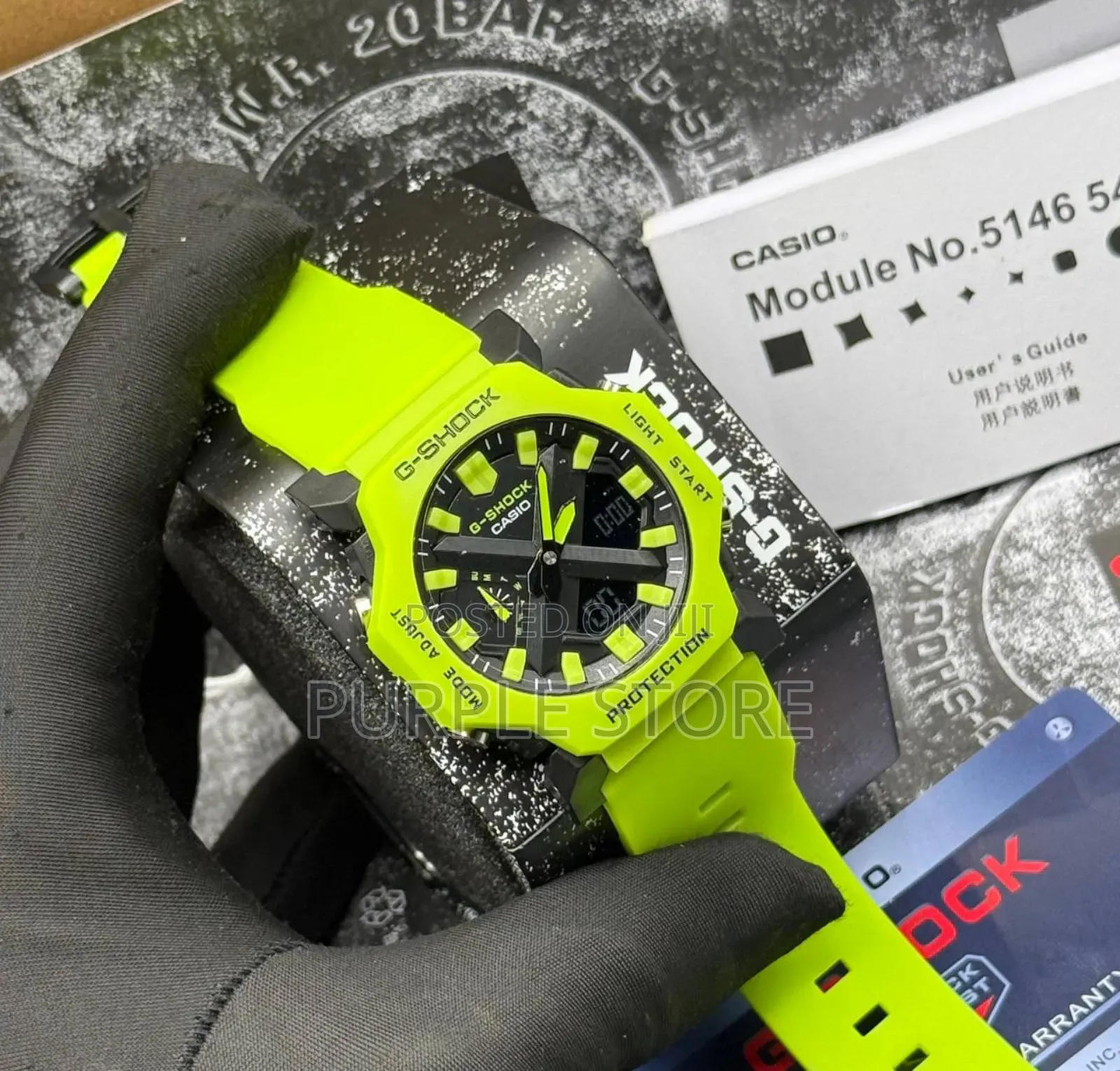 Gshock Unisex WQTCH in-Different-Colours 