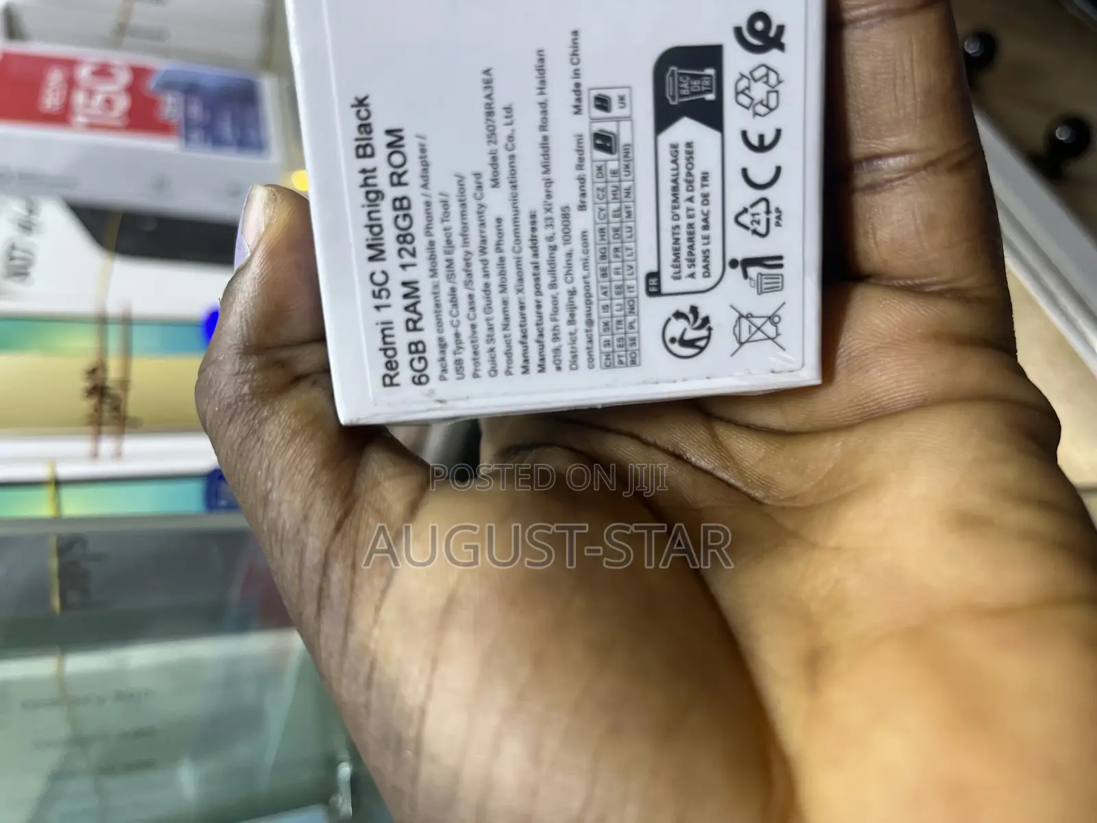 New Xiaomi Redmi 15C 4G 128 GB Blue