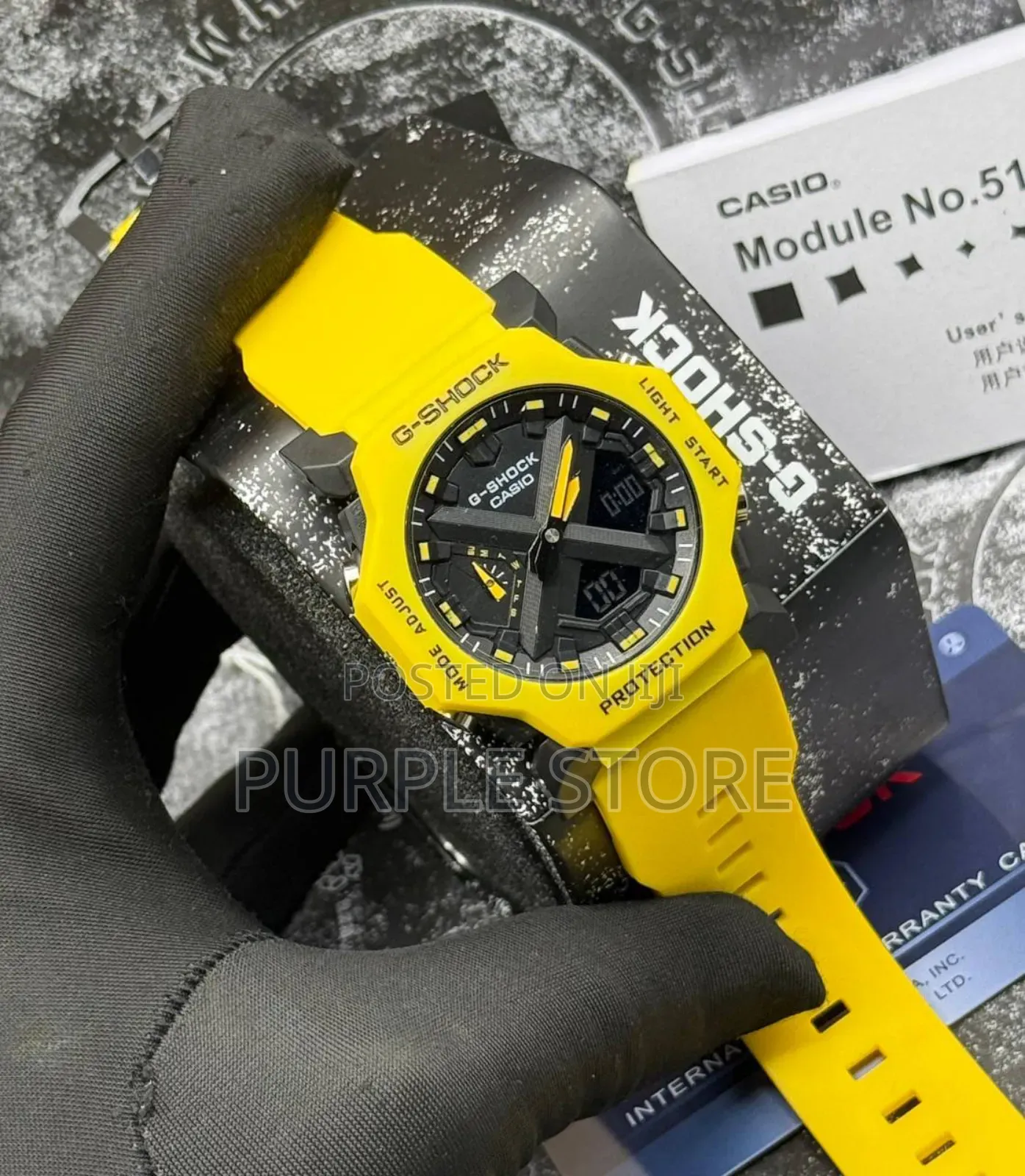 Gshock Unisex WQTCH in-Different-Colours 