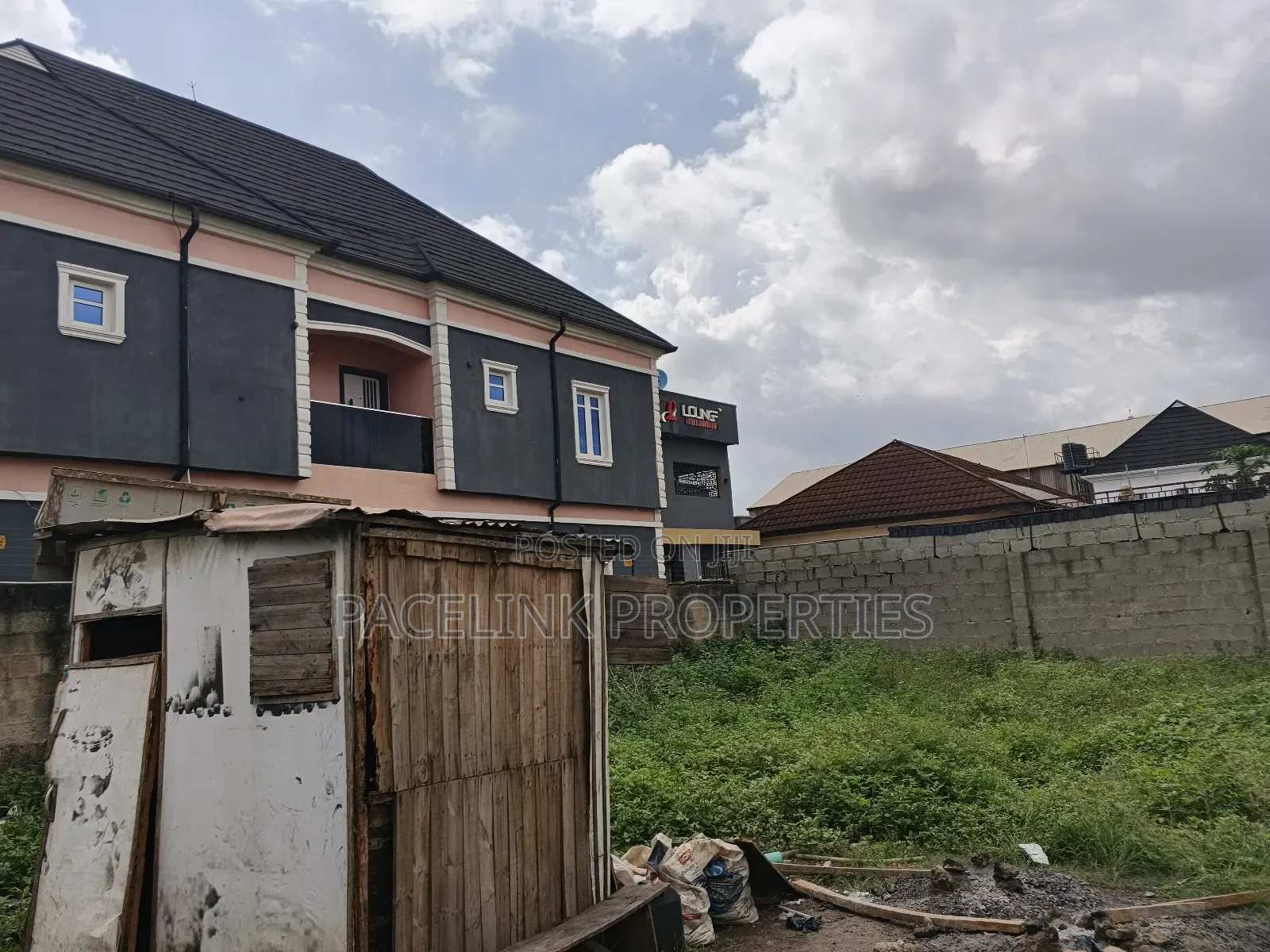 Almost Full Plot of Land Good for Commercial and Residential
