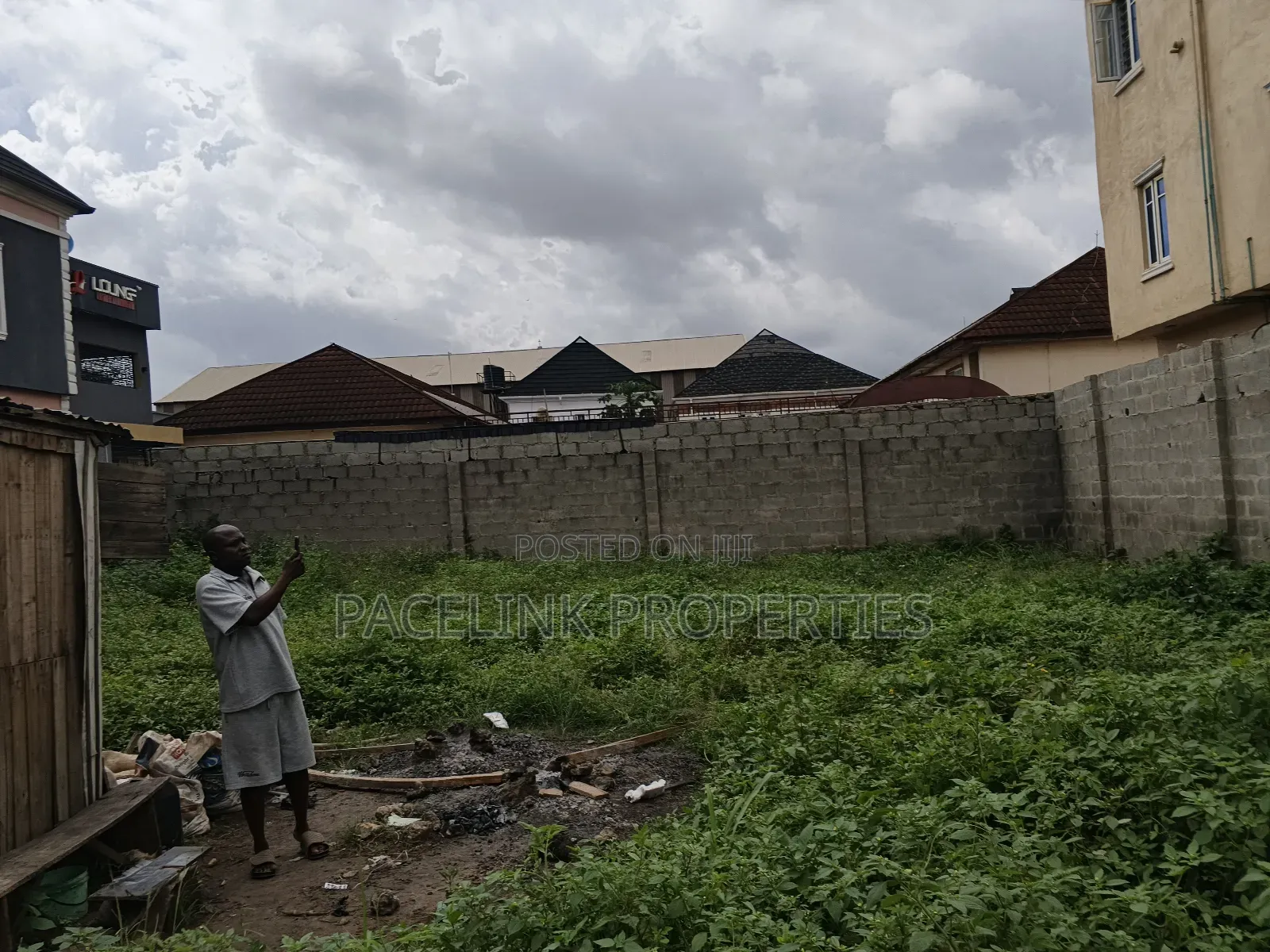 Almost Full Plot of Land Good for Commercial and Residential