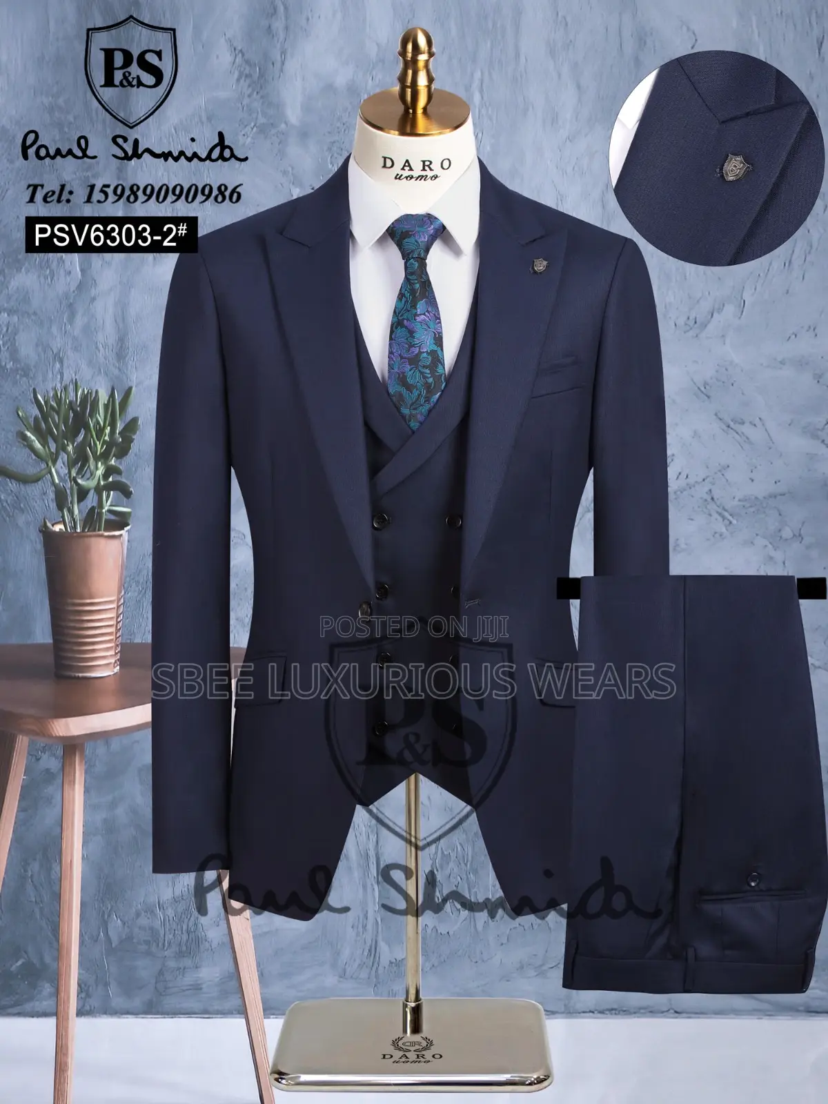 Classic 3pcs Suit