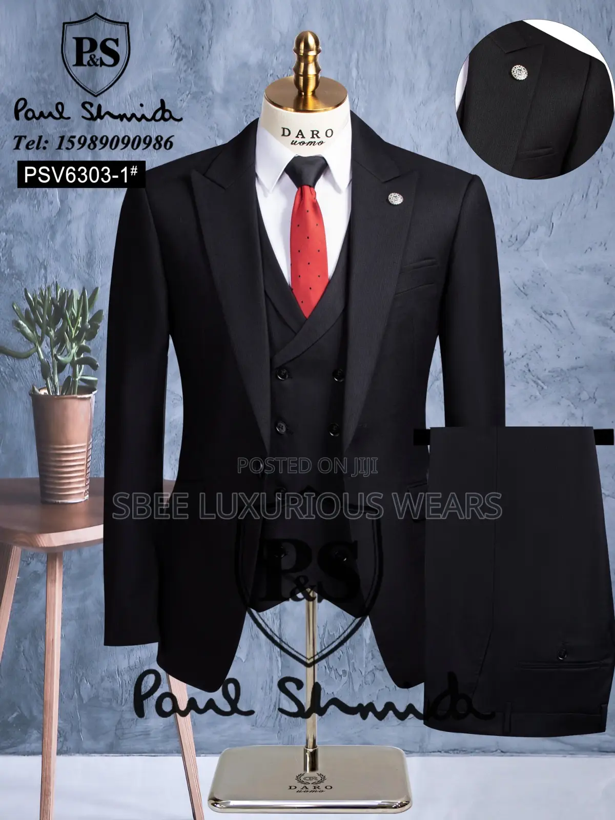 Classic 3pcs Suit