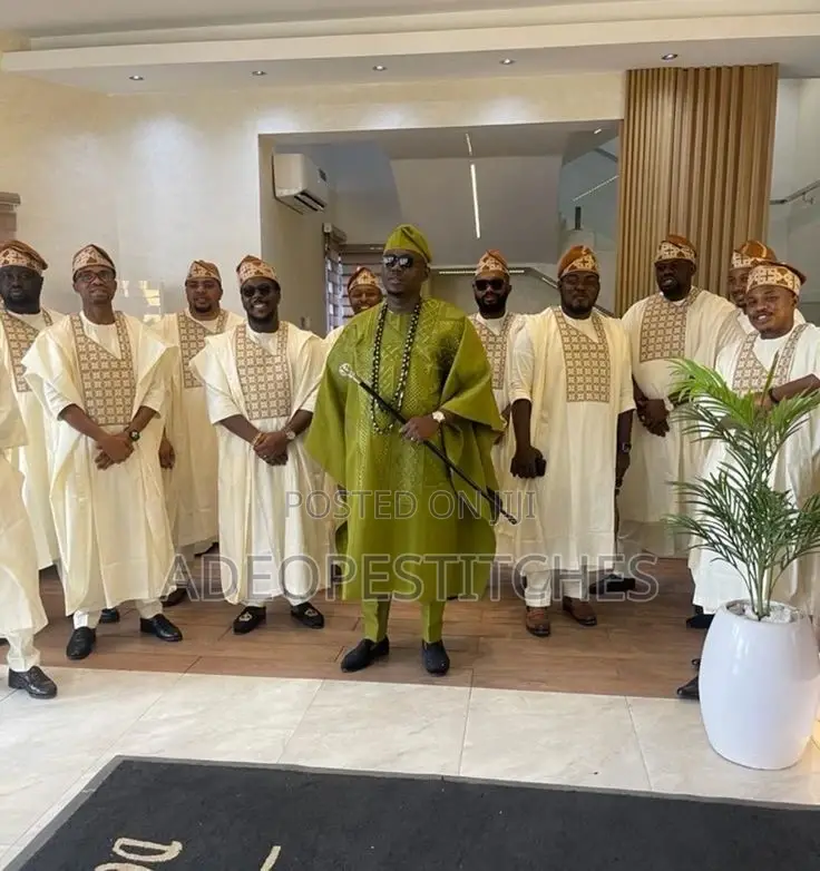 Royalty Groomsmen Agbada