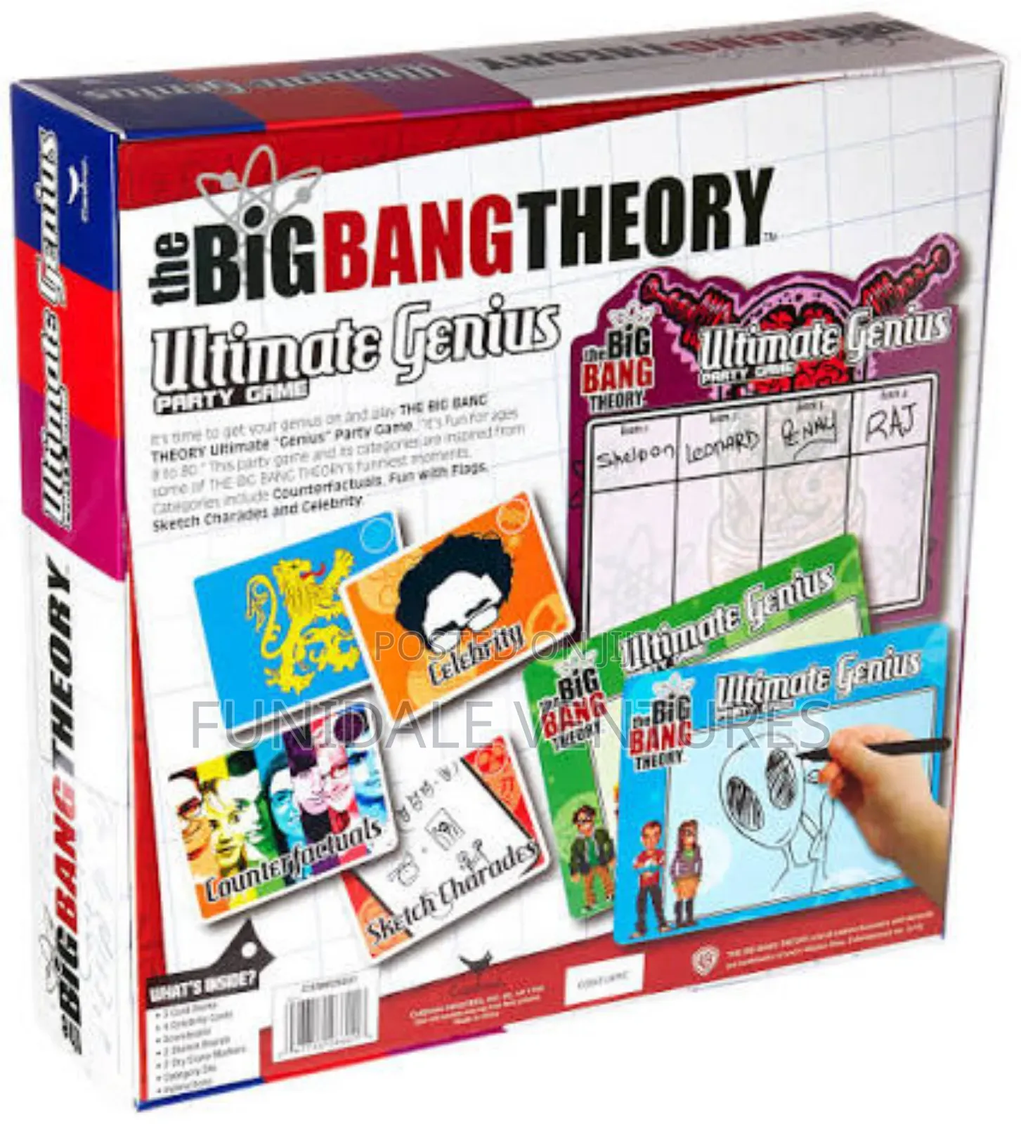 The Big Bang Theory Ultimate Genius Party Game