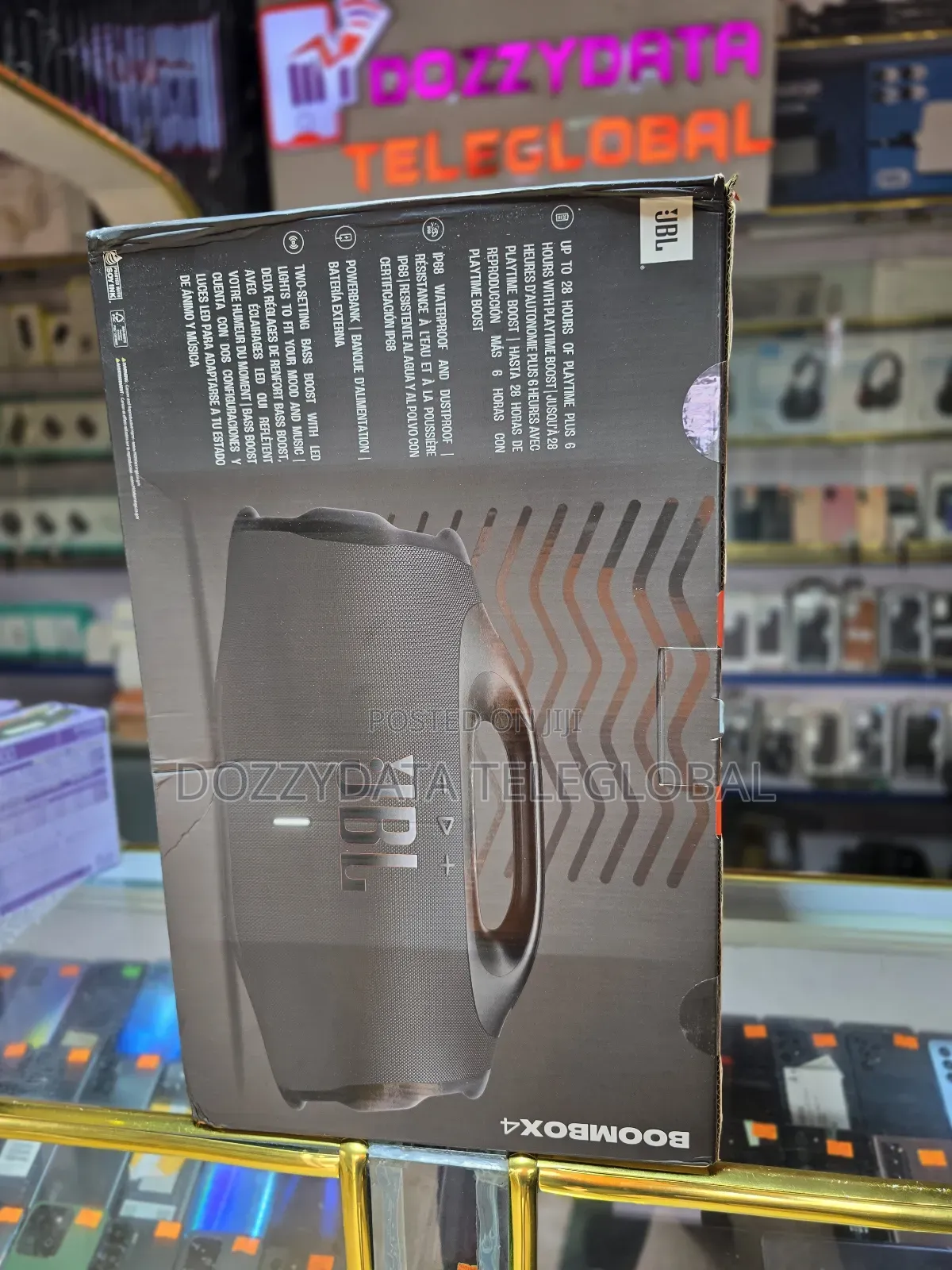 JBL Boombox 4 With Ai, Sound Pro