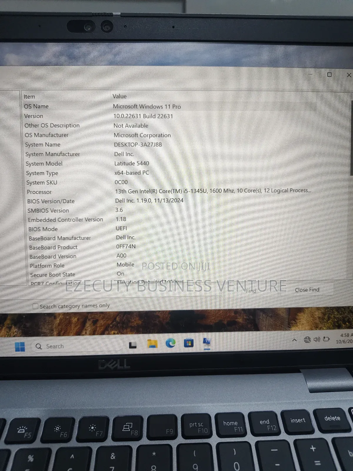 Laptop Dell Latitude 5440 16GB Intel Core I5 SSD 512GB