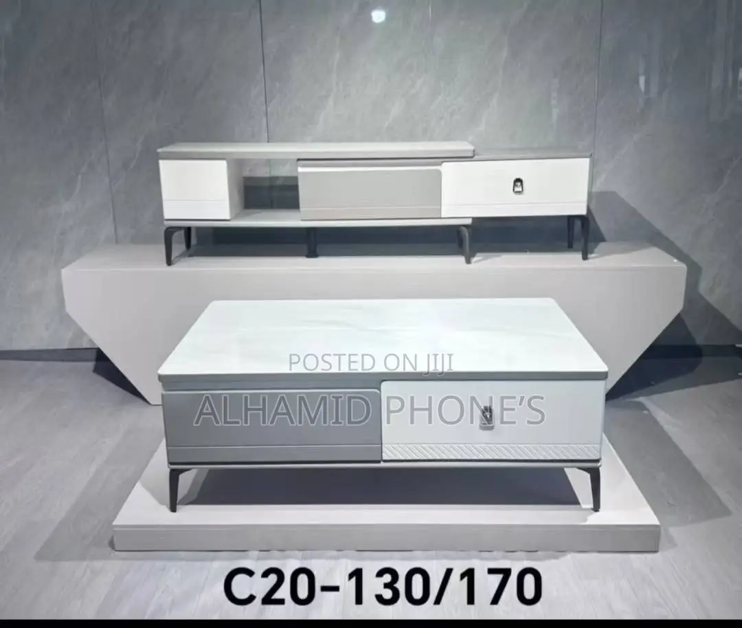 2 Set Tv Console and Center Table