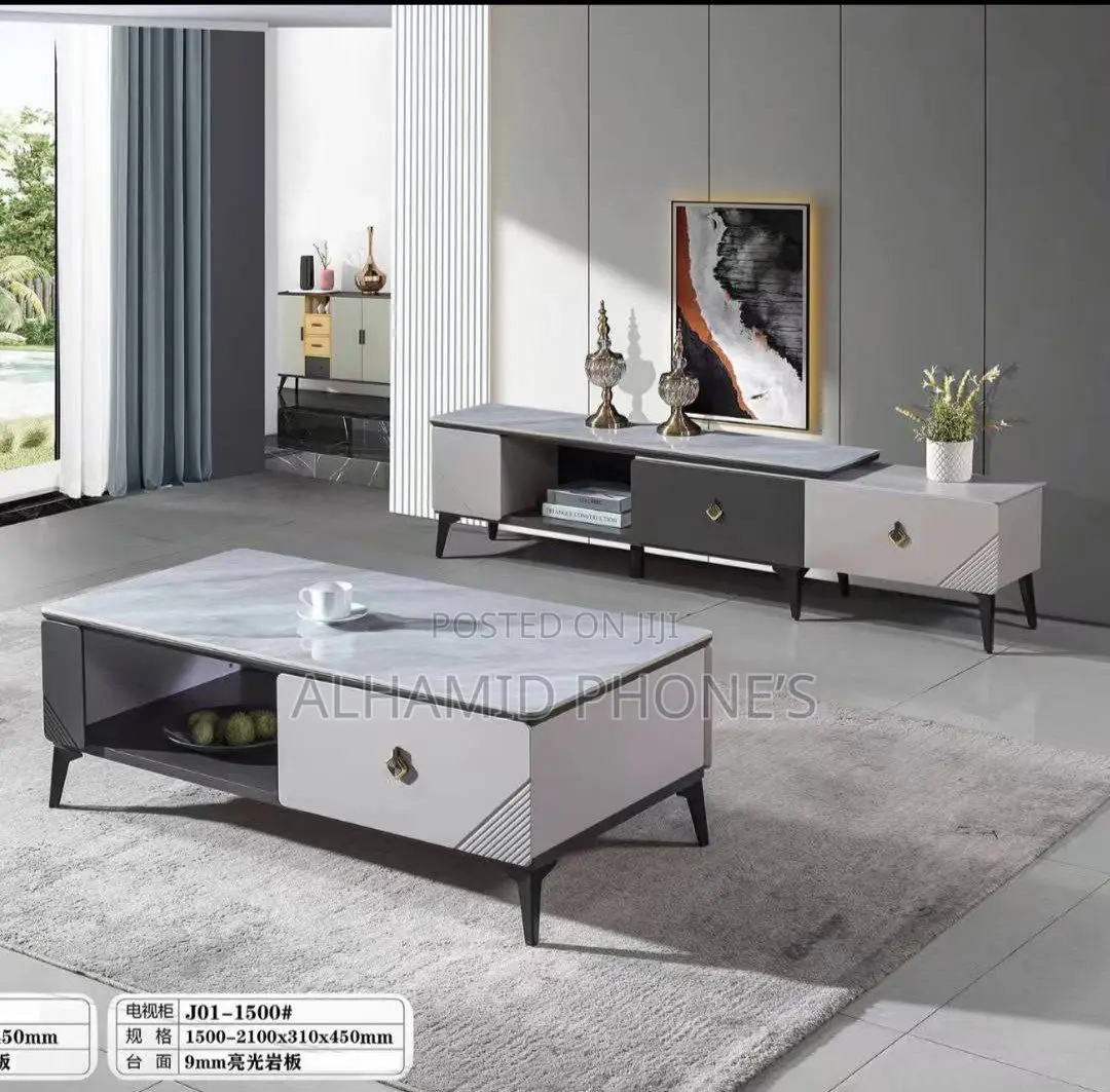 2 Set Tv Console and Center Table