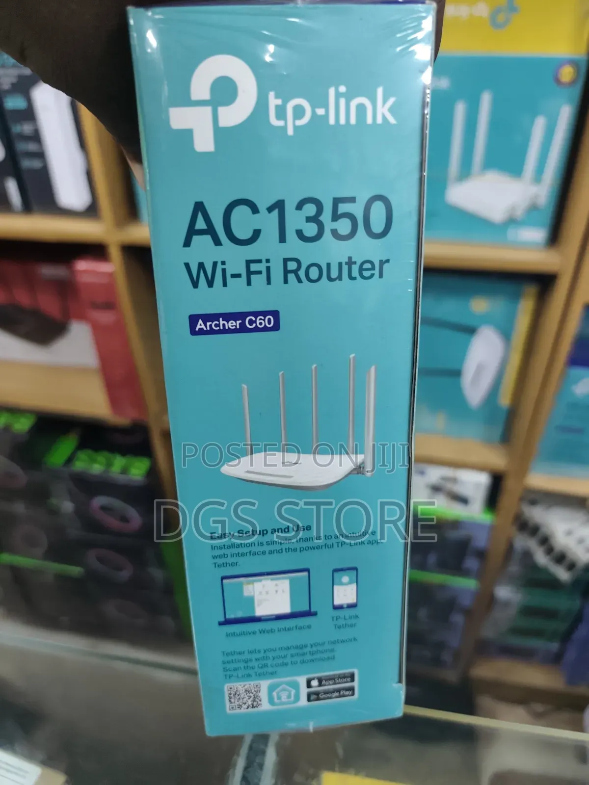 Tp Link Ac1350 Wi-Fi Router Dual Archer C60