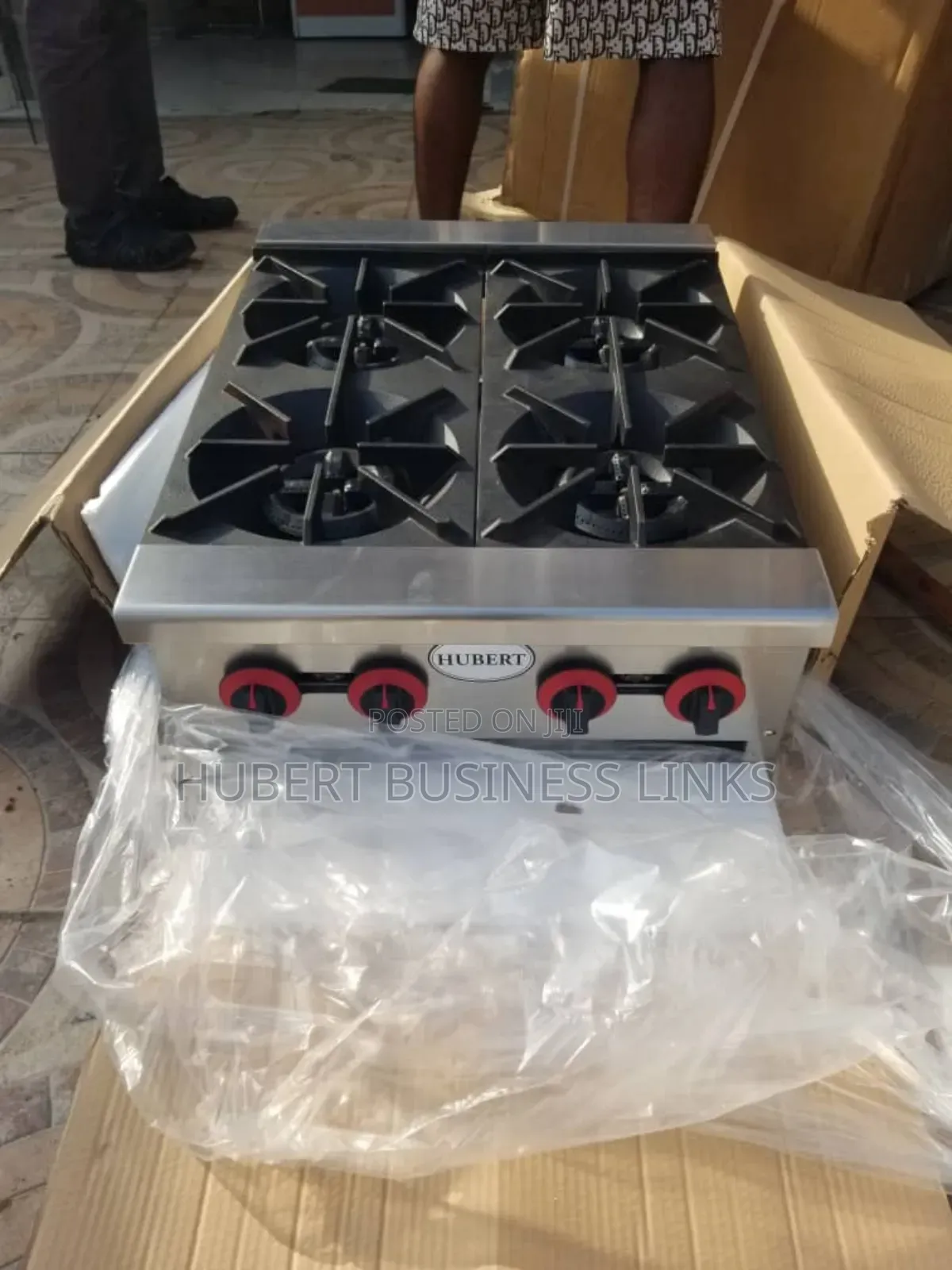 Industrial 4burner Gas Cooker Table Top