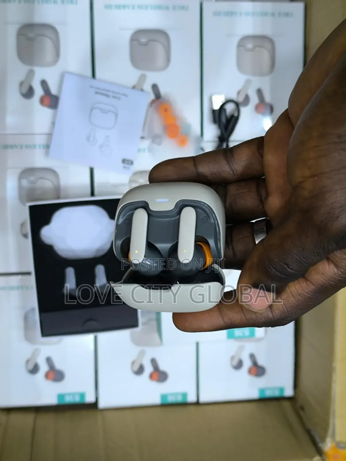 S36 Pro Quad Mic Enc, Sport Gaming 5.3 Bt Tws Earbud Airpod Headphones