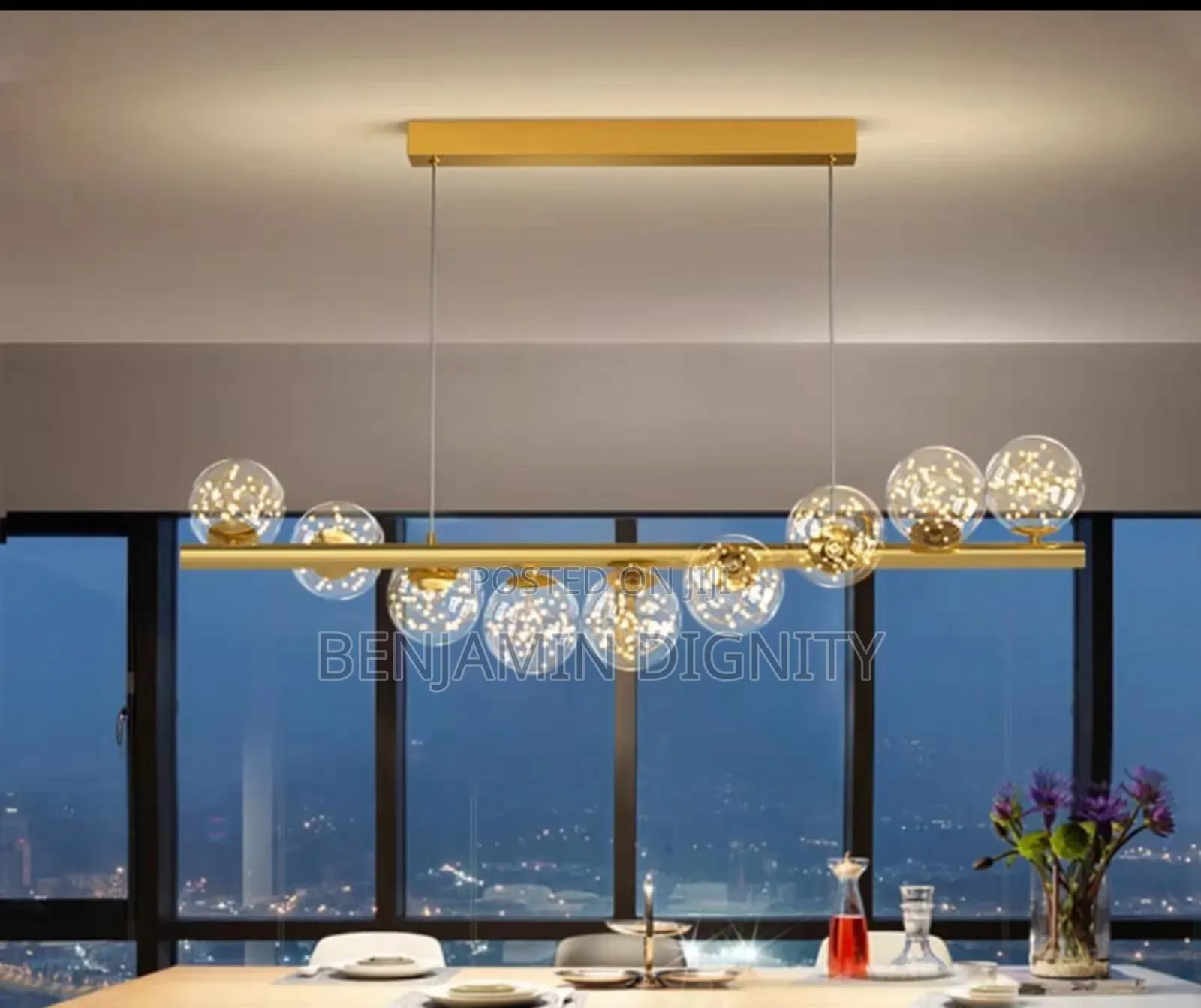 Dropped Chandelier Lighting