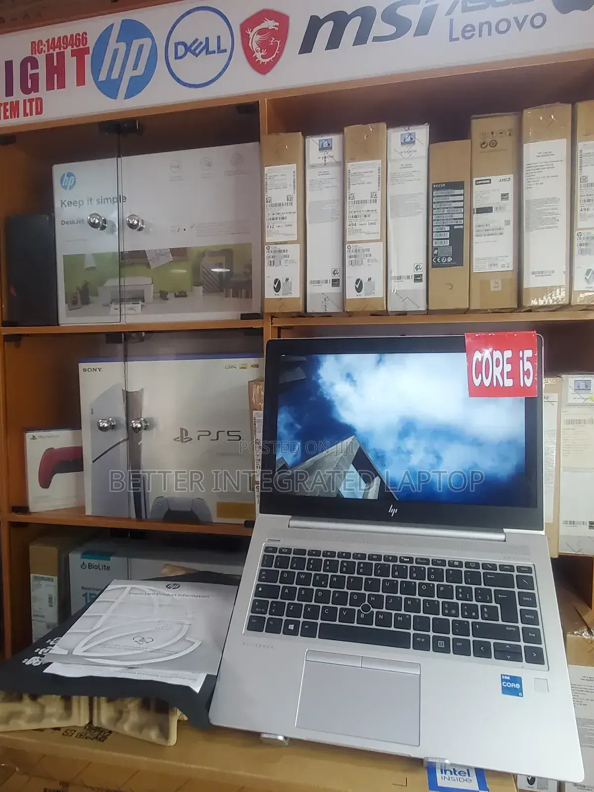 New Laptop HP ProBook 450 16GB Intel Core I5 SSD 512GB