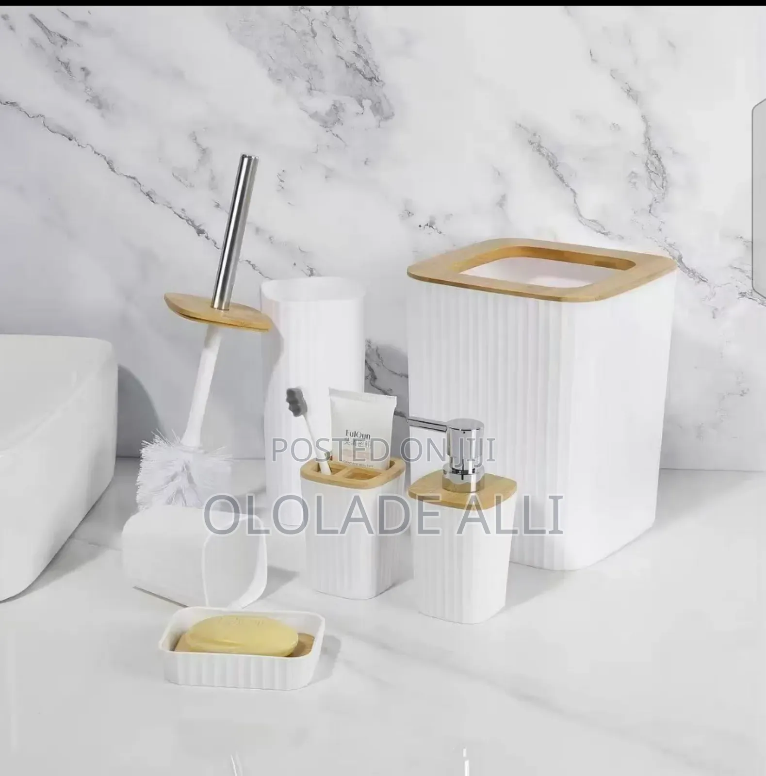 6 in 1 Bathroom and Toilet Sets