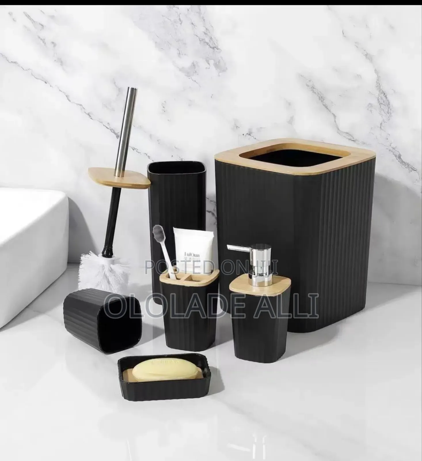 6 in 1 Bathroom and Toilet Sets