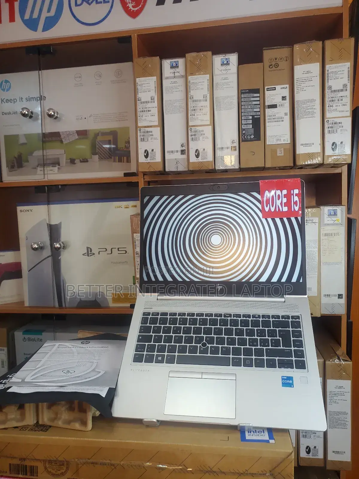 New Laptop HP ProBook 450 G1 8GB Intel Core i5 SSD 256GB