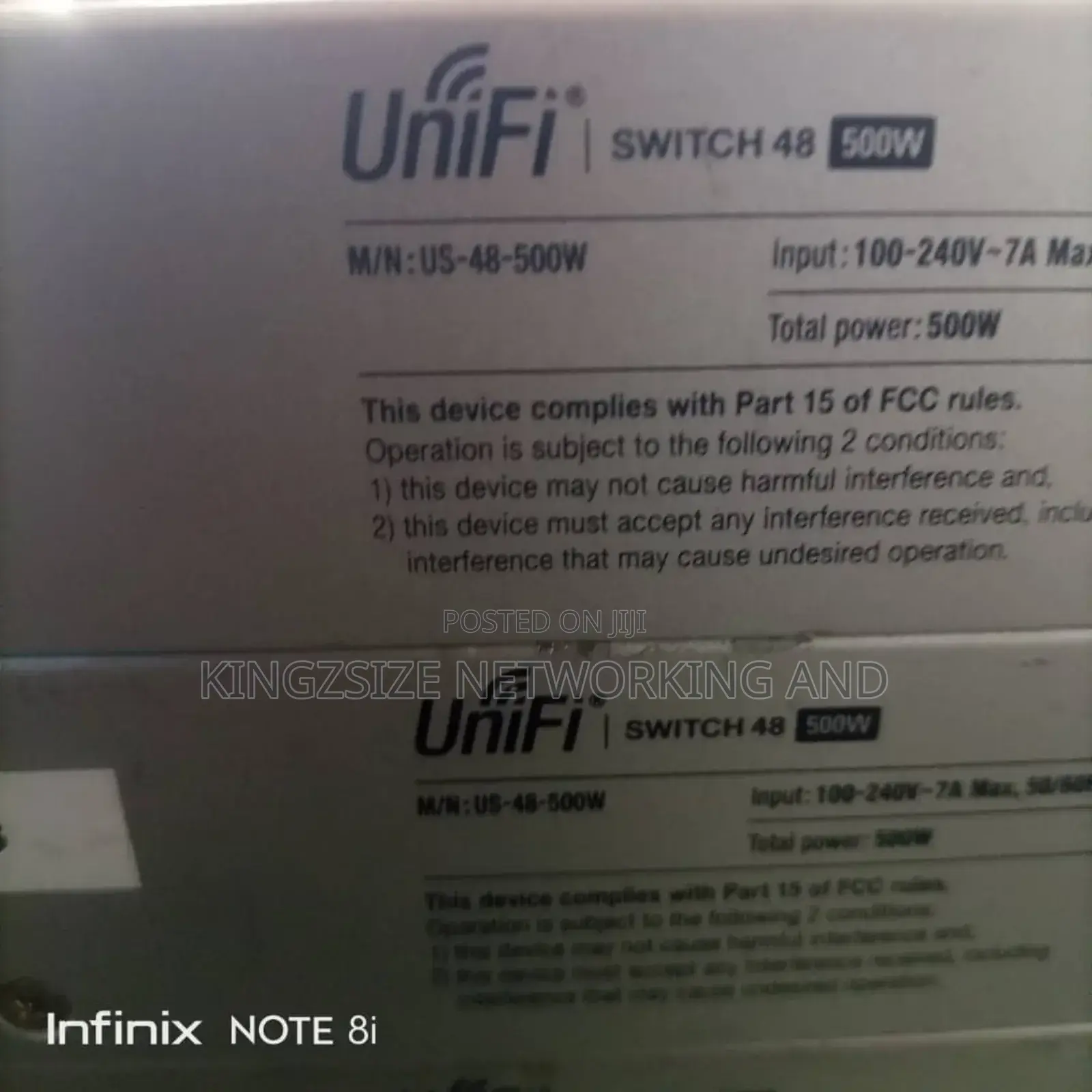 Unifi 500w ( 48port) Poe