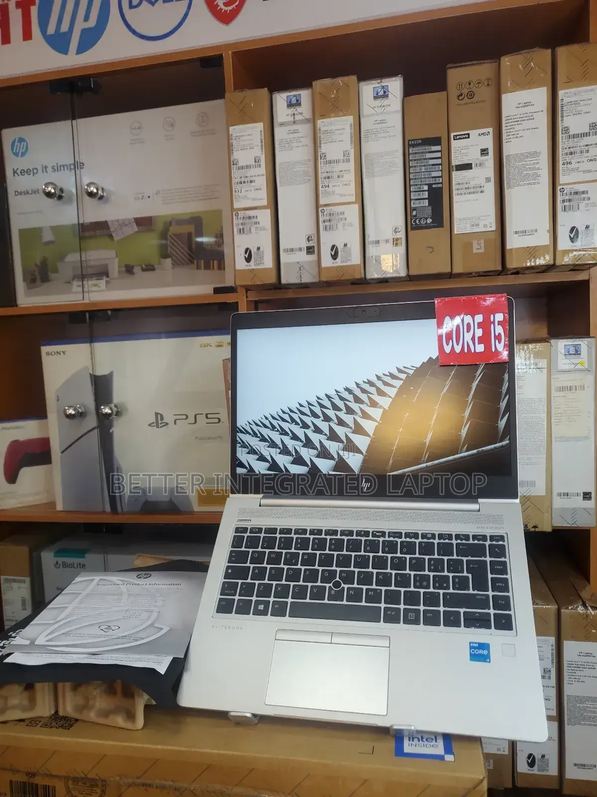 New Laptop HP ProBook 450 G1 8GB Intel Core i5 SSD 512GB