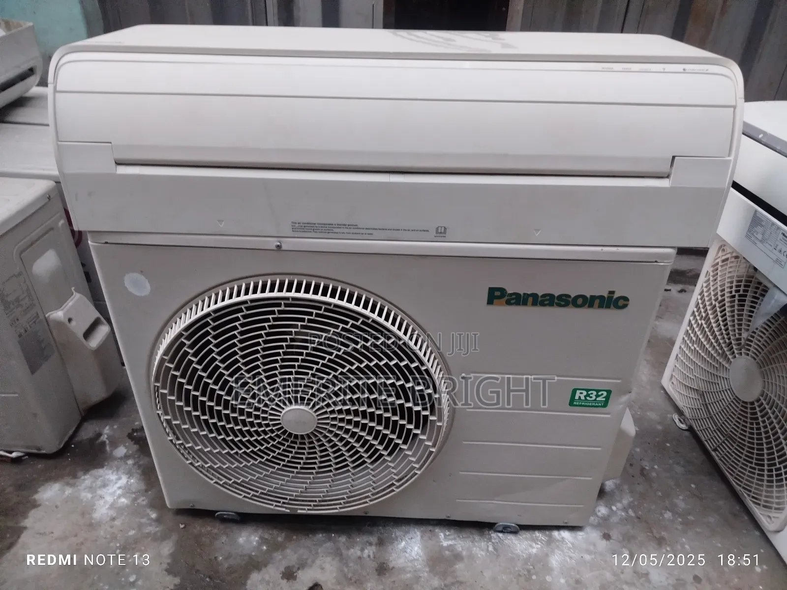 Panasonic Inverter 1.5 Hp R32 Gass