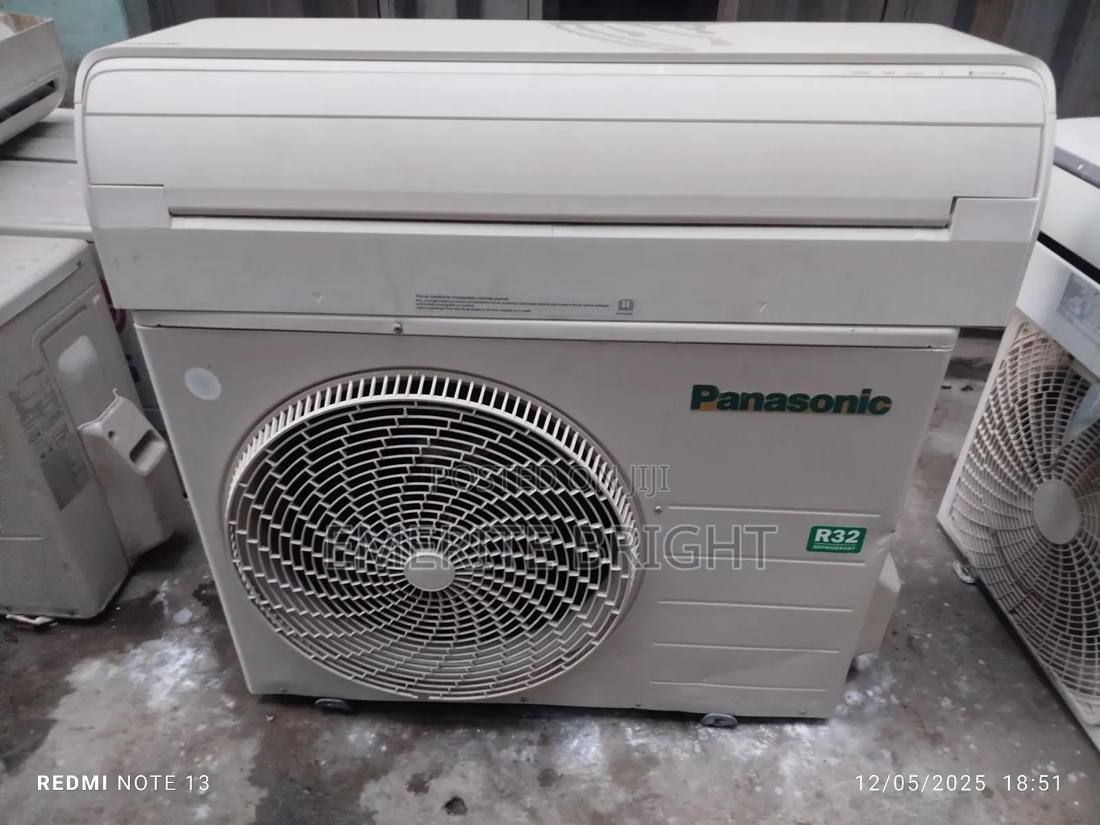 Panasonic Inverter 1.5 Hp R32 Gass