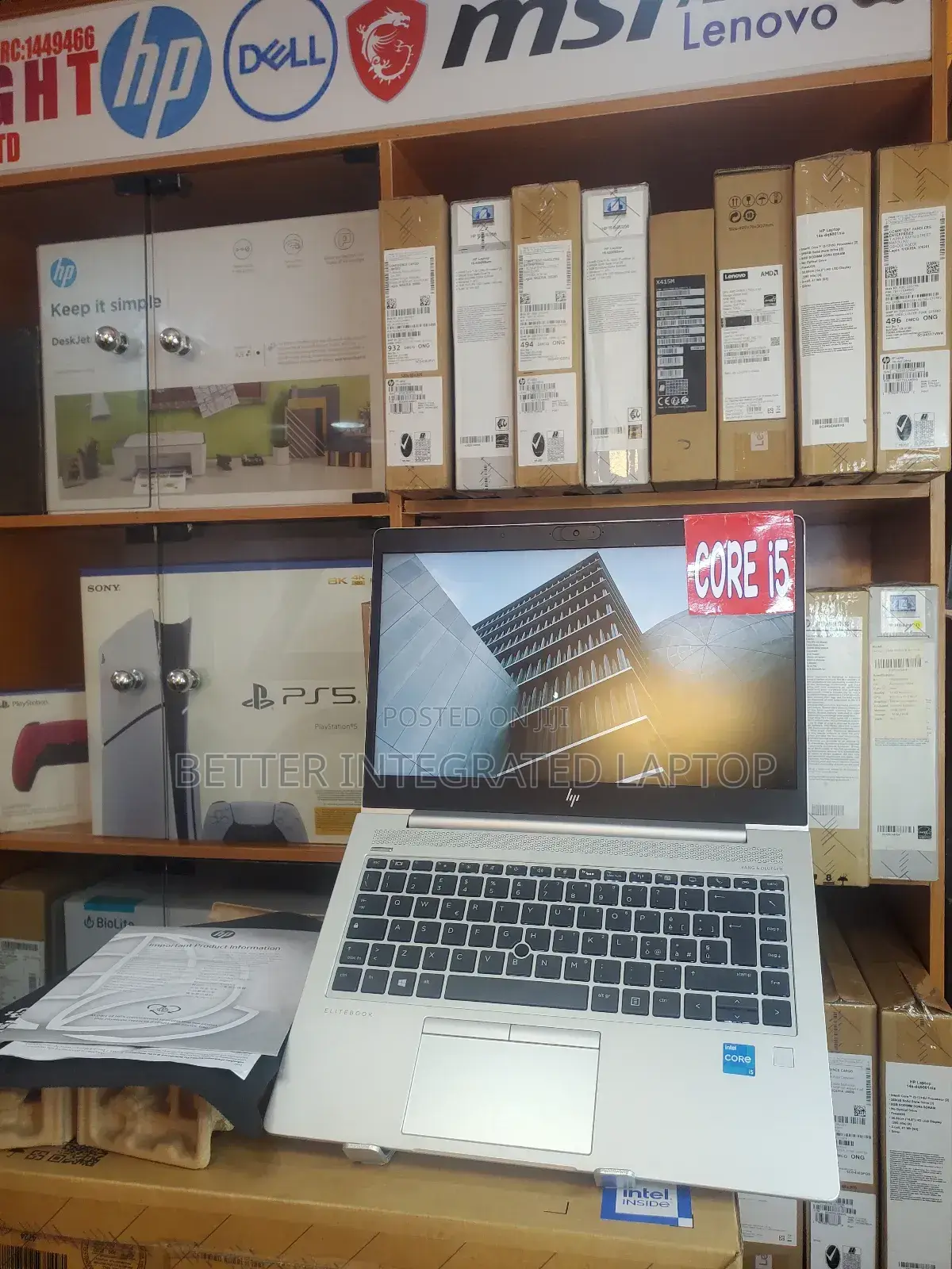 New Laptop HP ProBook 450 G2 8GB Intel Core i5 SSD 256GB