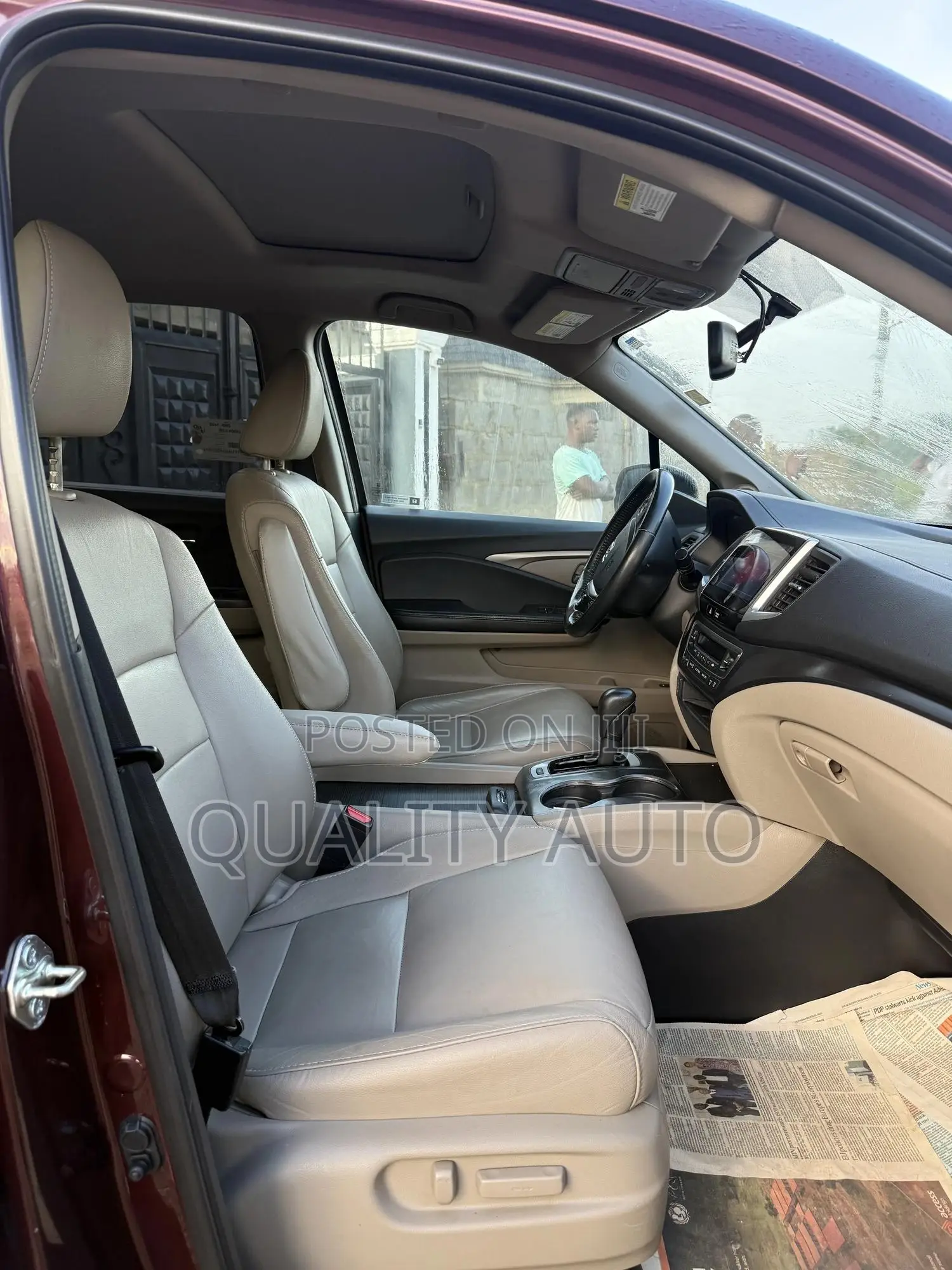 Honda Pilot EX-L 4dr SUV 4WD (3.5L 6cyl 5A) 2017 Maroon