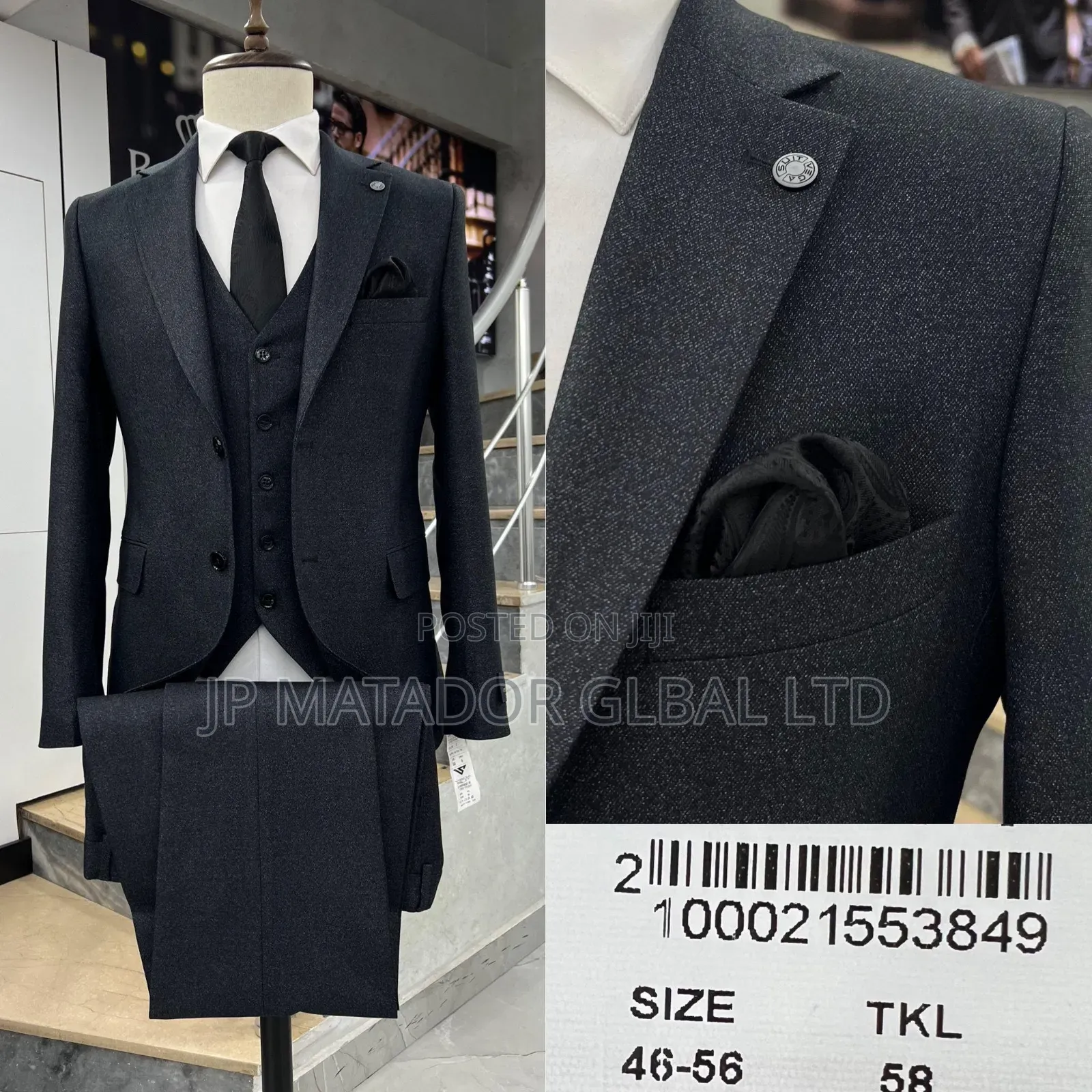 3in1 Men's Bilboa Italian Suits