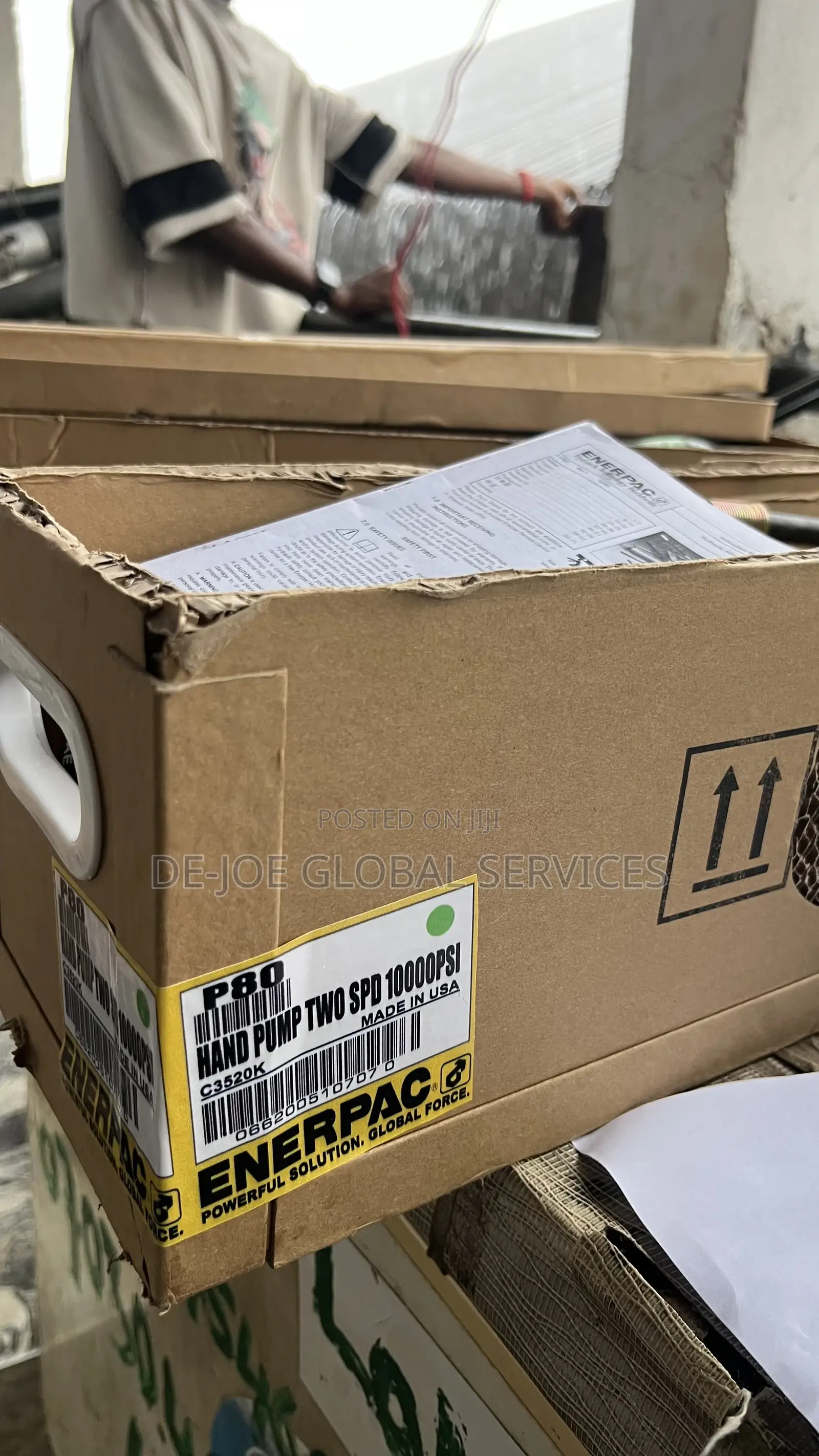 P80 Enerpac Hydraulic Hand Pump P80