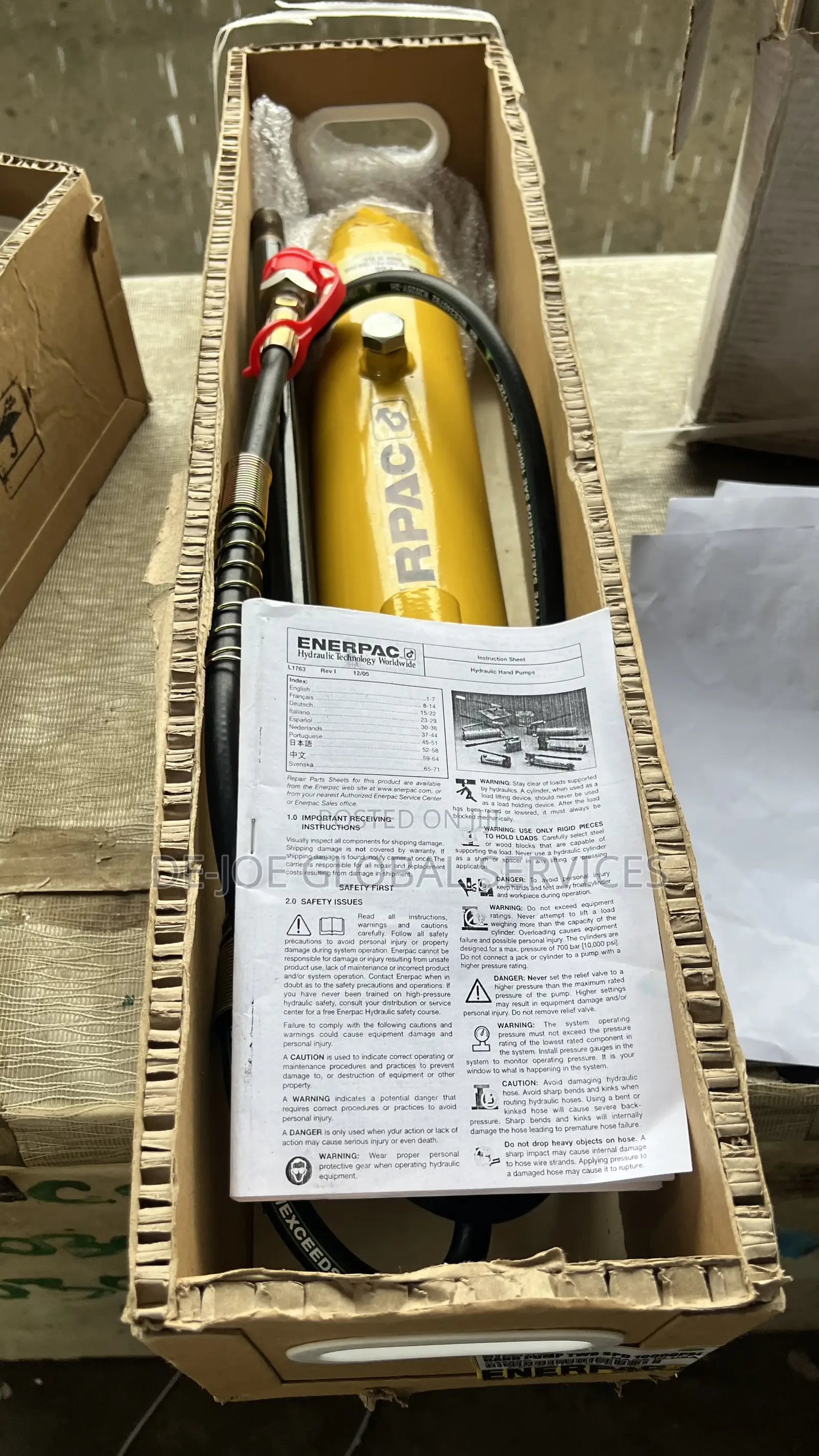 P80 Enerpac Hydraulic Hand Pump P80