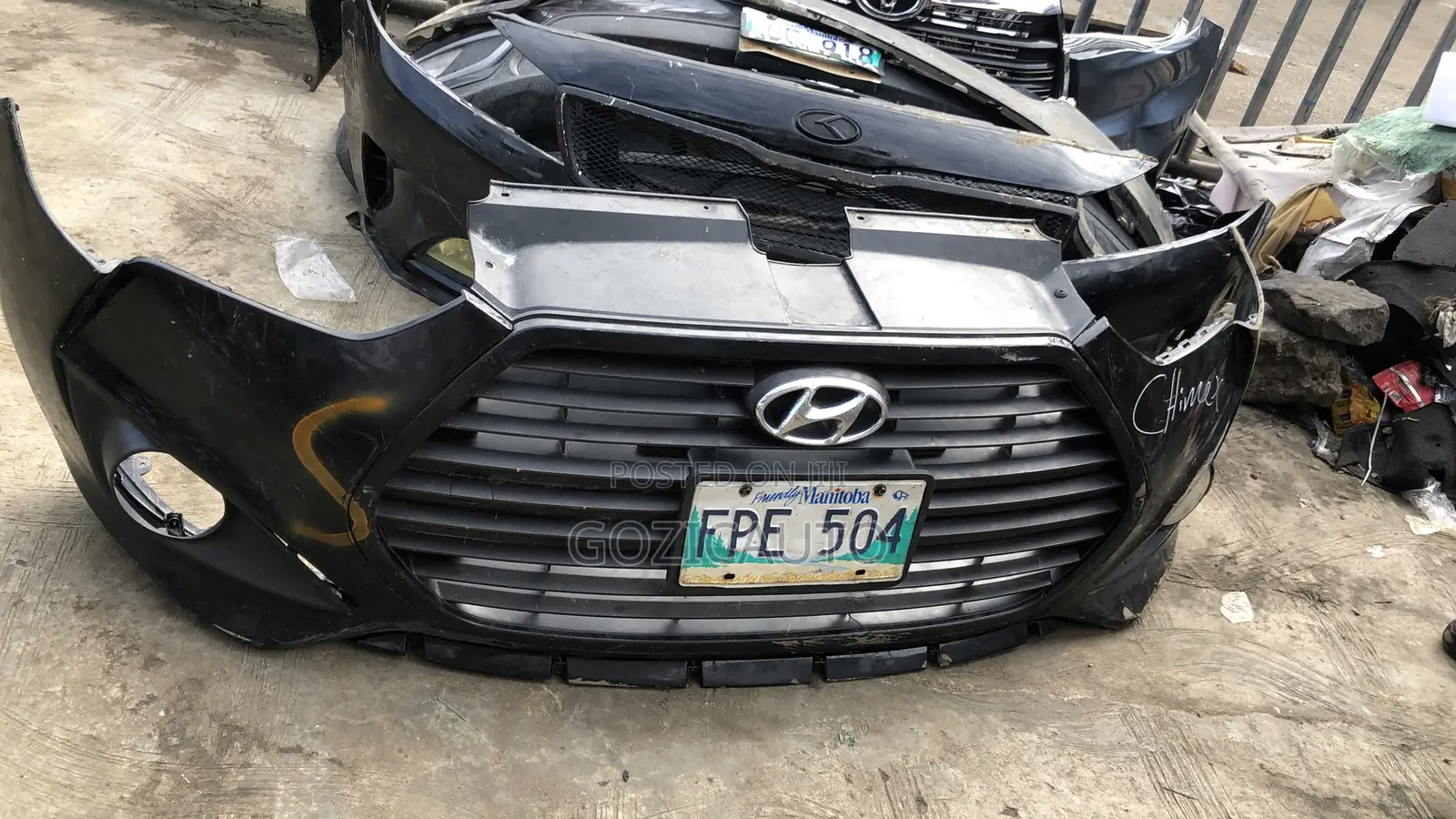 Replacement For Complete Bumper Veloster 2018 2019