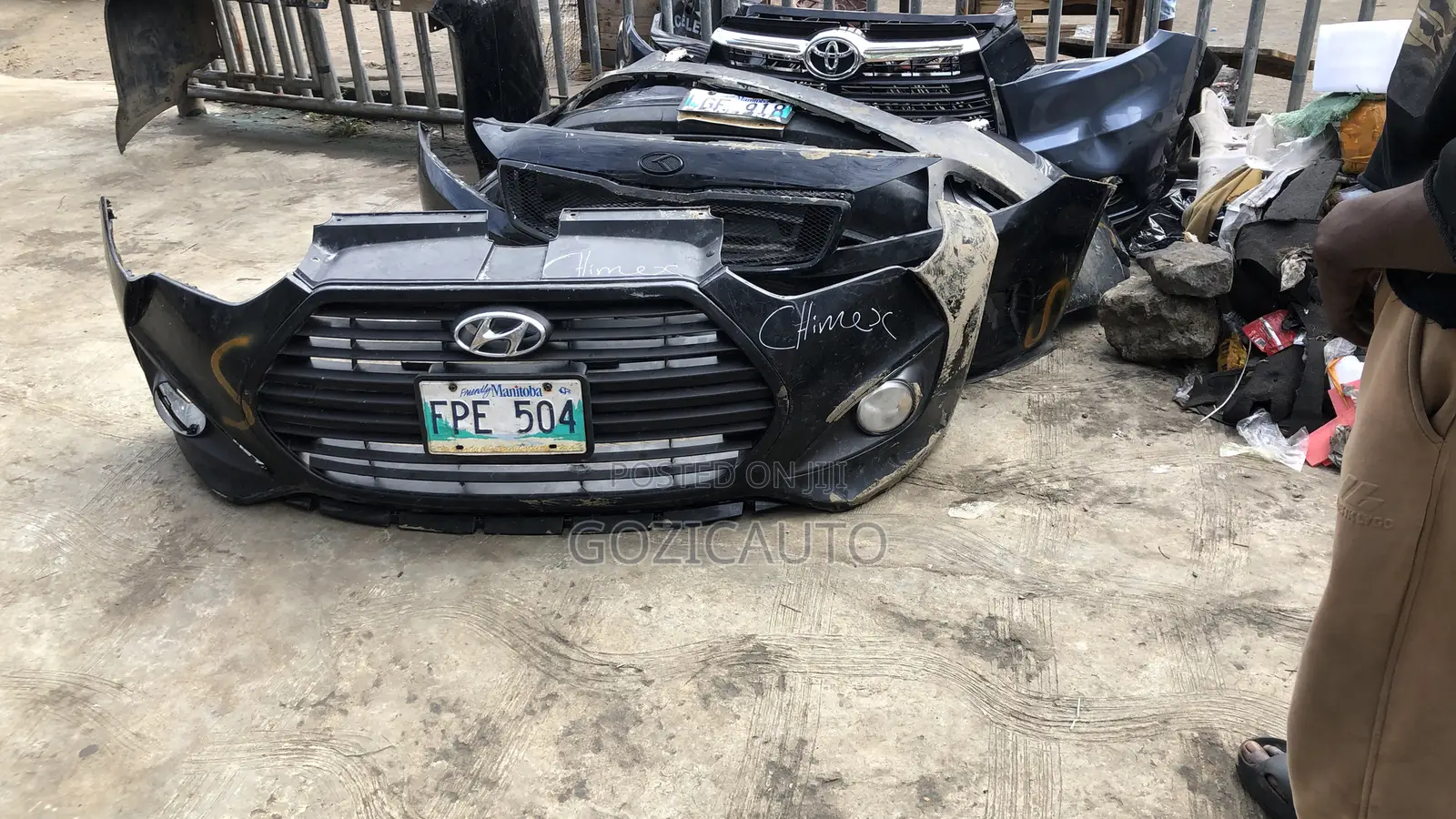 Replacement For Complete Bumper Veloster 2018 2019