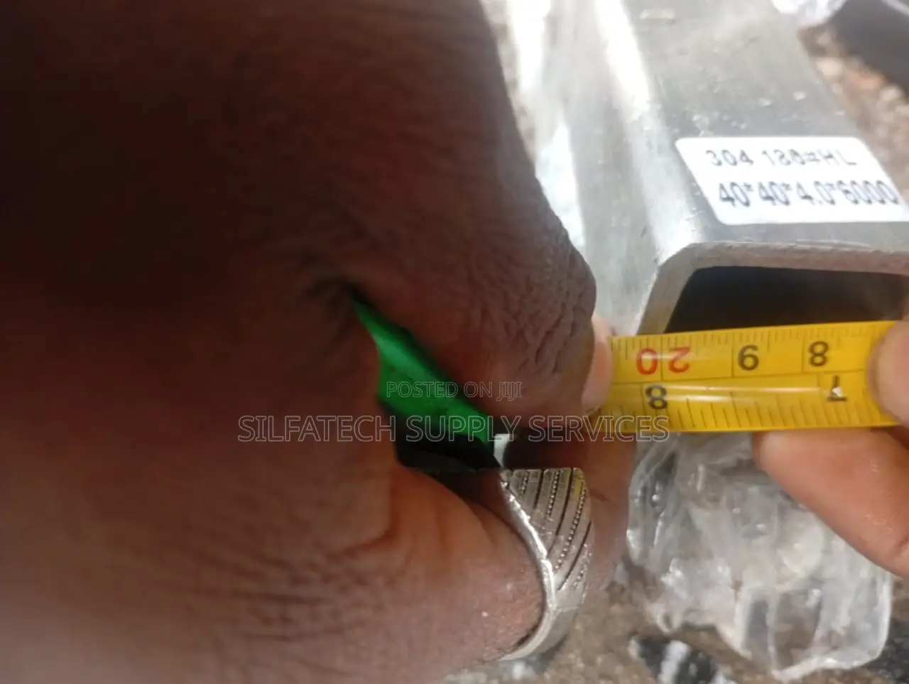 5mm Stainless Square Pipe