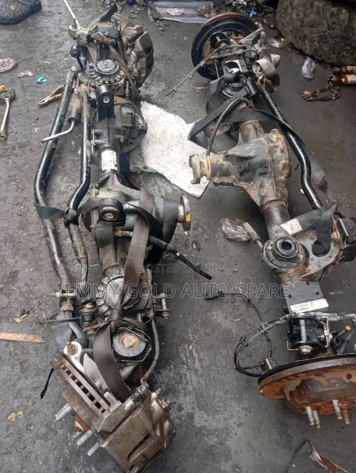 Jeep Wrangler Front and Back Axle Available