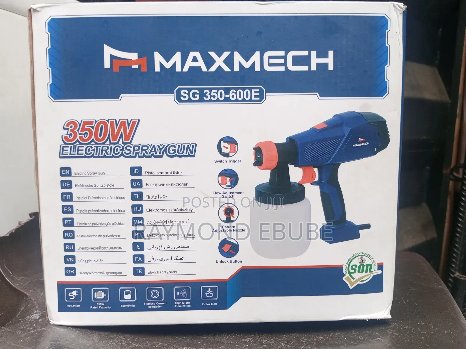 Electric Spray Gun 350w