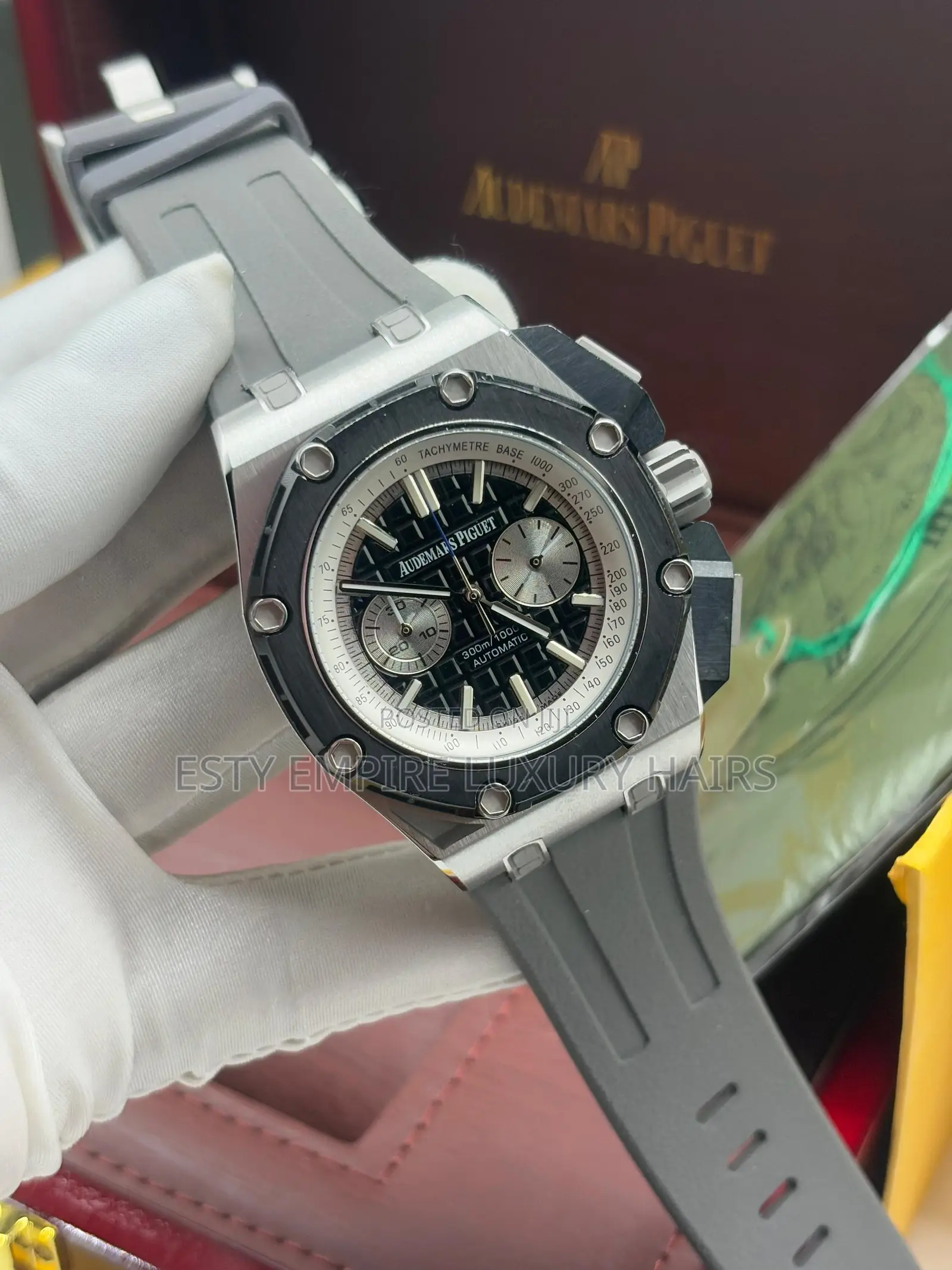 High Quality Luxury Audemars Piquet Rubber Wristwatch
