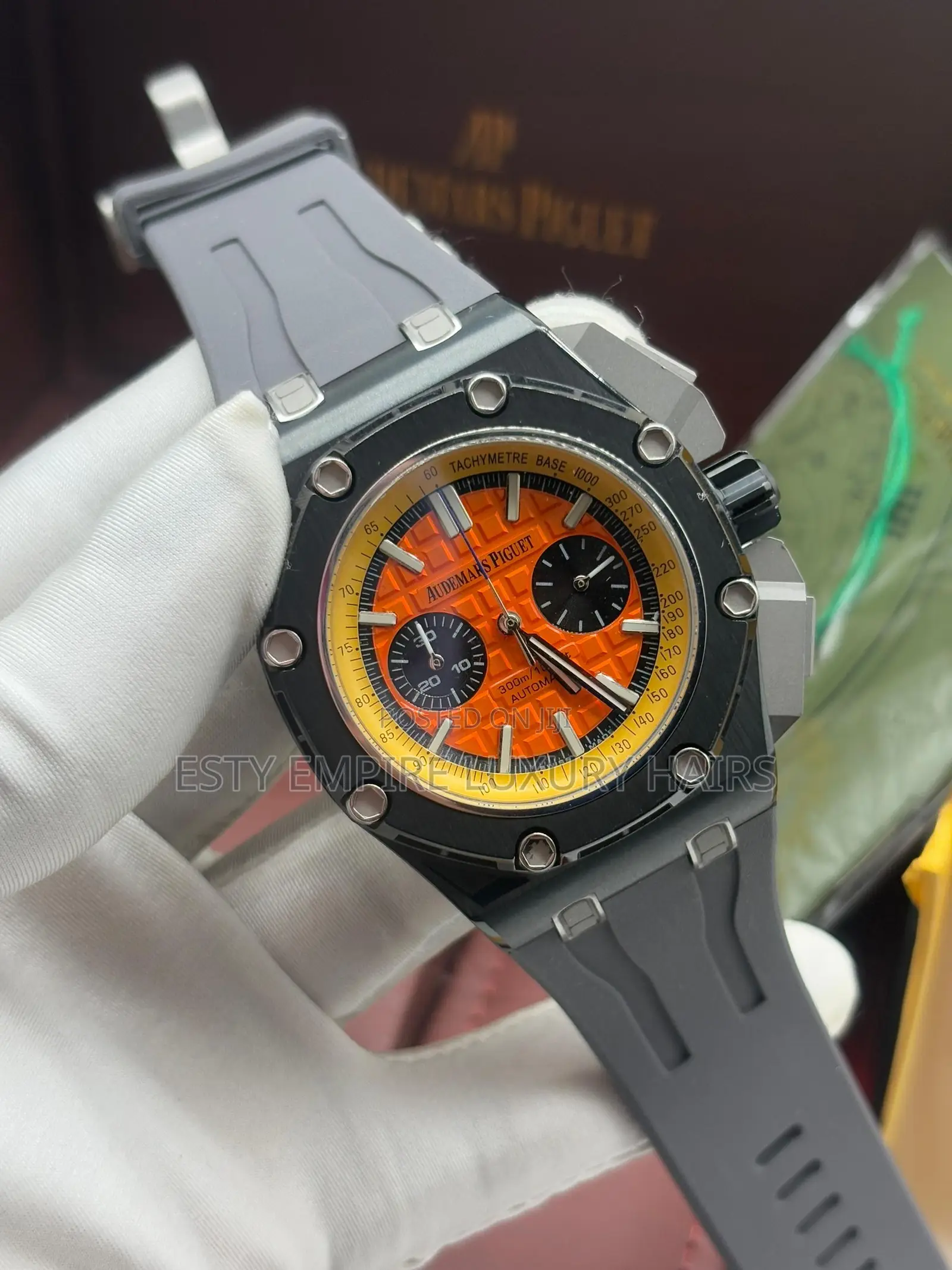 High Quality Luxury Audemars Piquet Rubber Wristwatch
