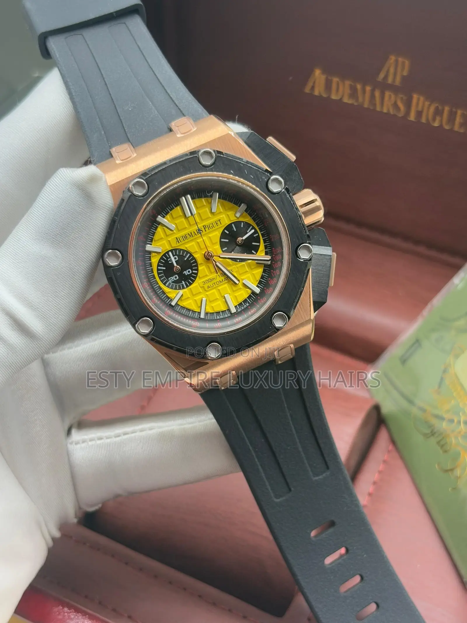 High Quality Luxury Audemars Piquet Rubber Wristwatch