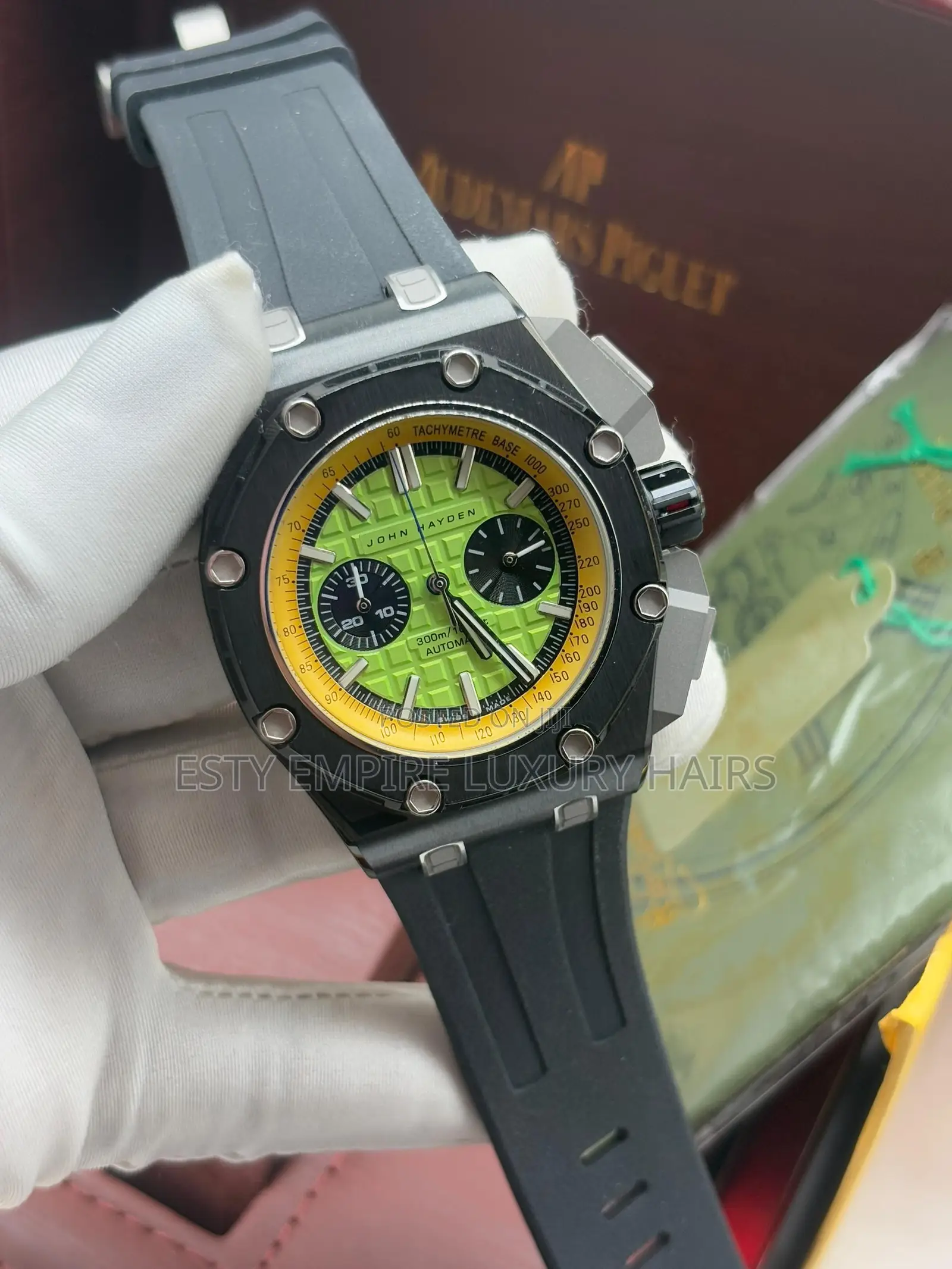 High Quality Luxury Audemars Piquet Rubber Wristwatch