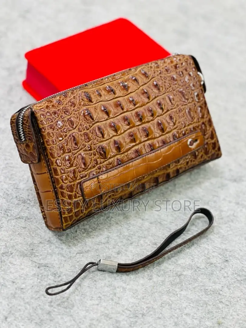 Leather Mont Blanc Purse