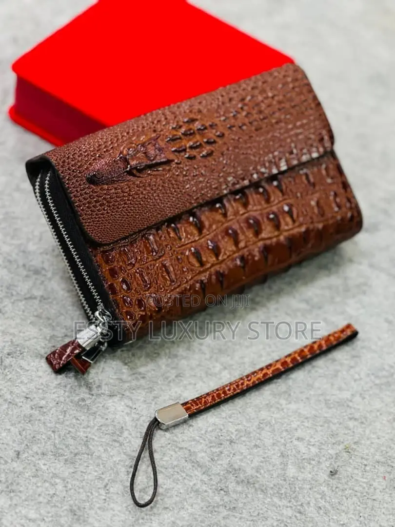 Leather Mont Blanc Purse