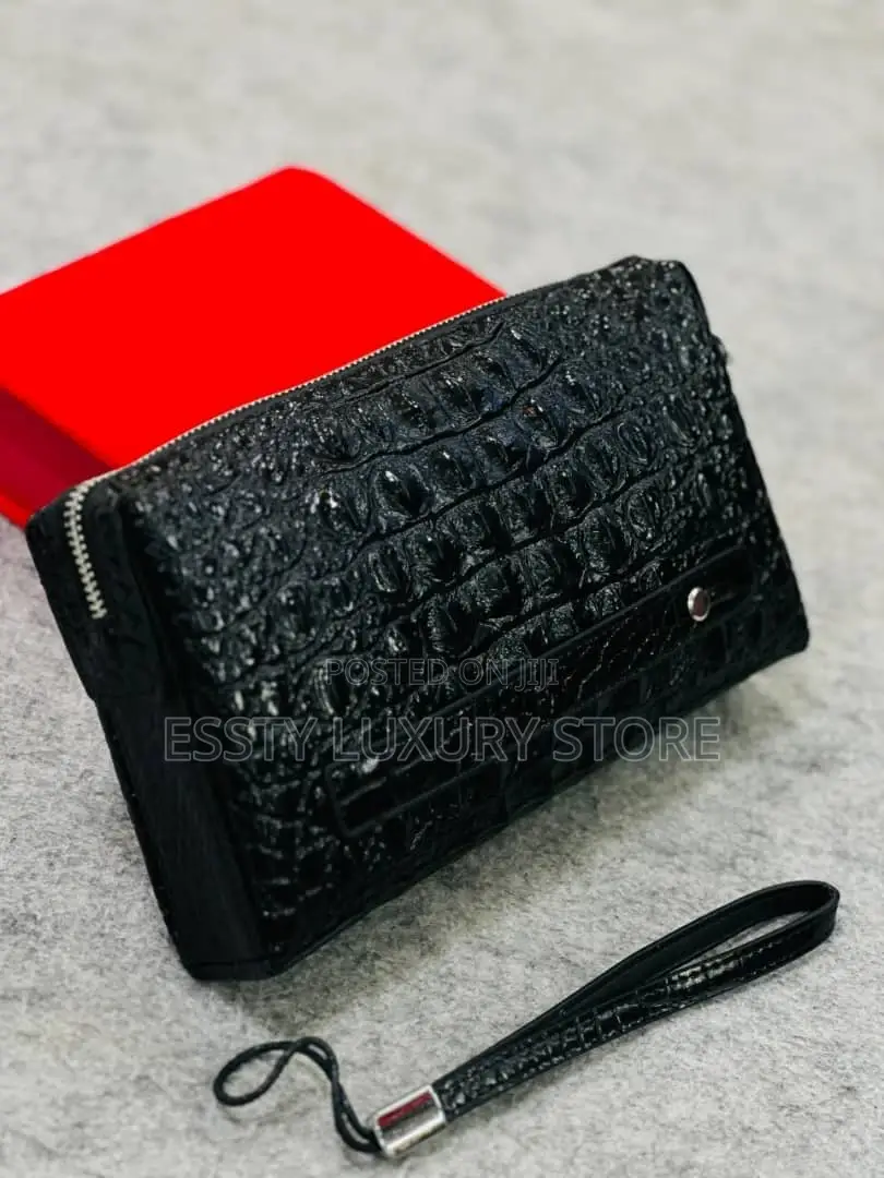 Leather Mont Blanc Purse