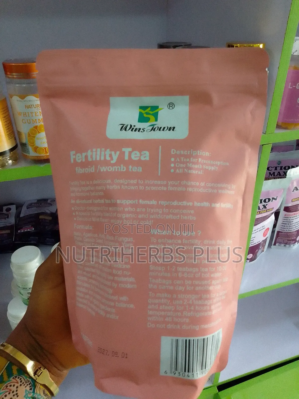 Wins Town Fertility Tea:For Female Reproductive Health