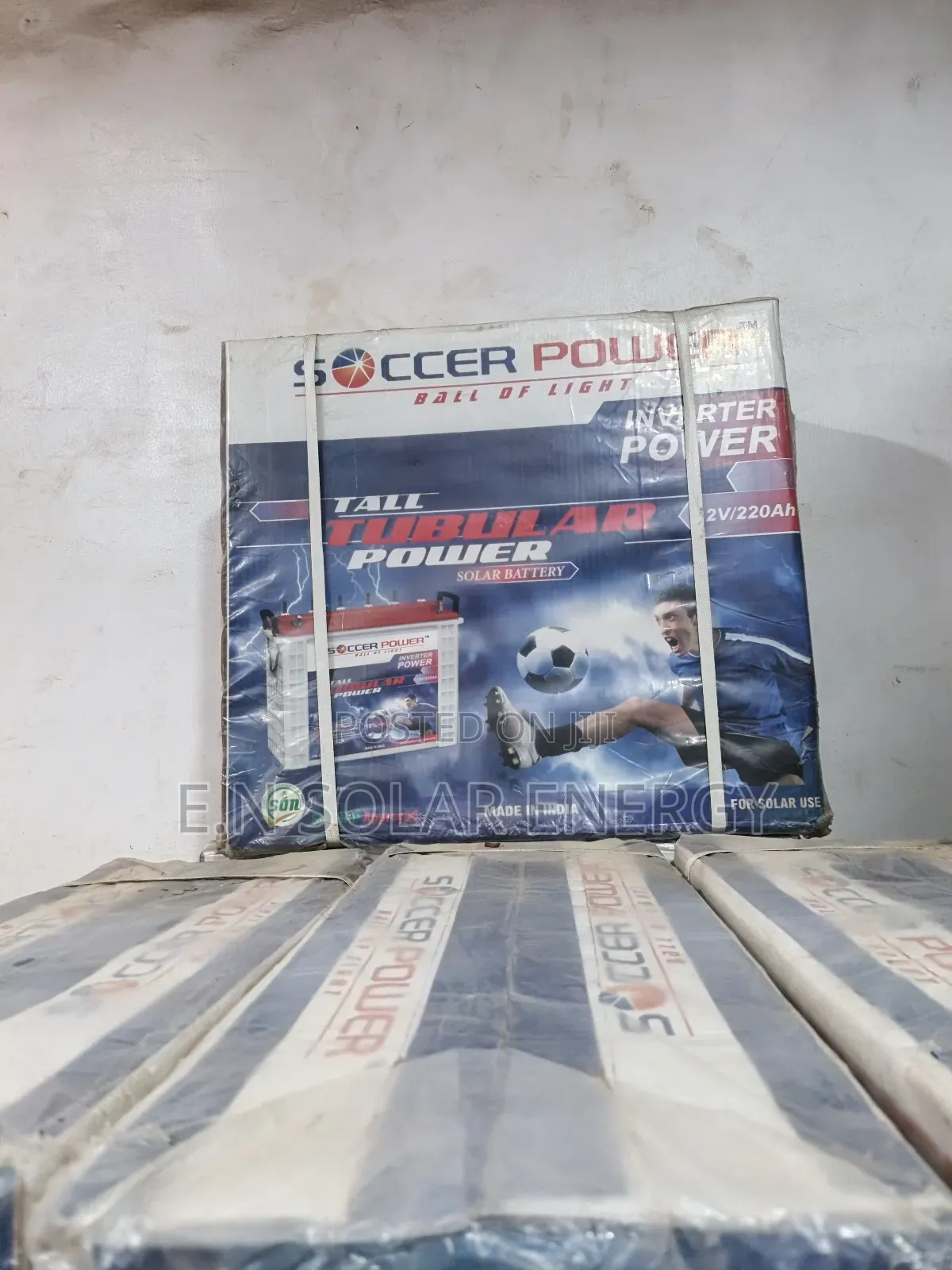 220ah Tall Tubular Indian Product Soccer Power Battery