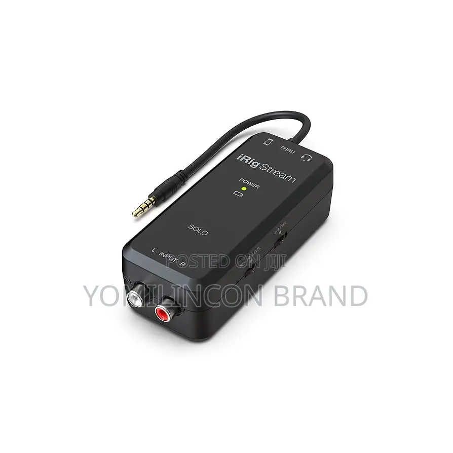 Ik Multimedia Irig Stream Solo Audio Interface for Ios Android